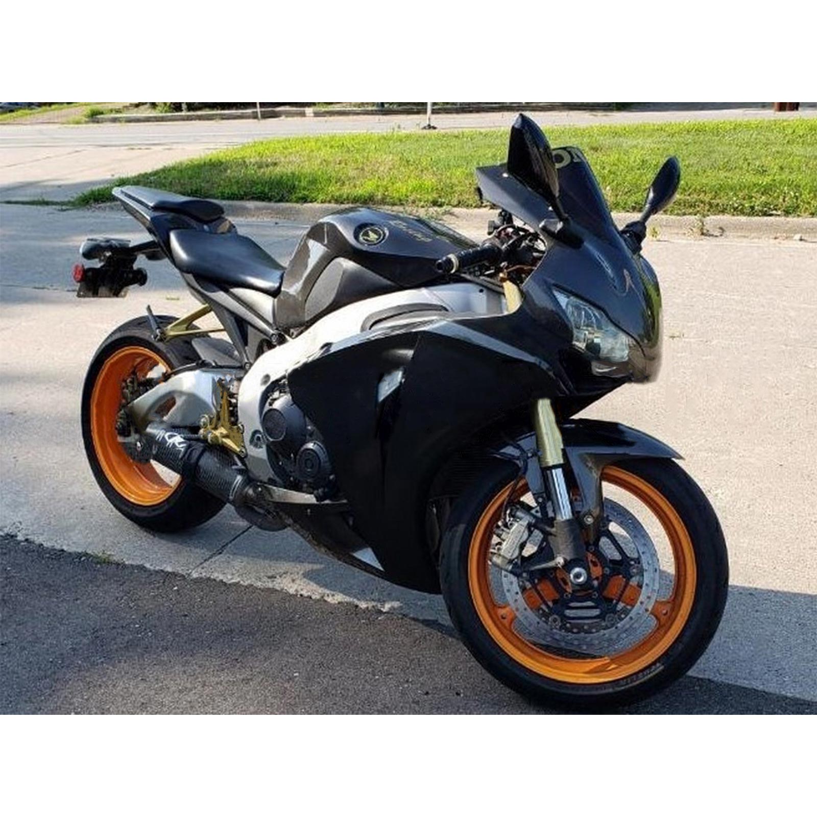 Kit de carénage injecté en plastique ABS pour Honda CBR1000RR 2008-2011