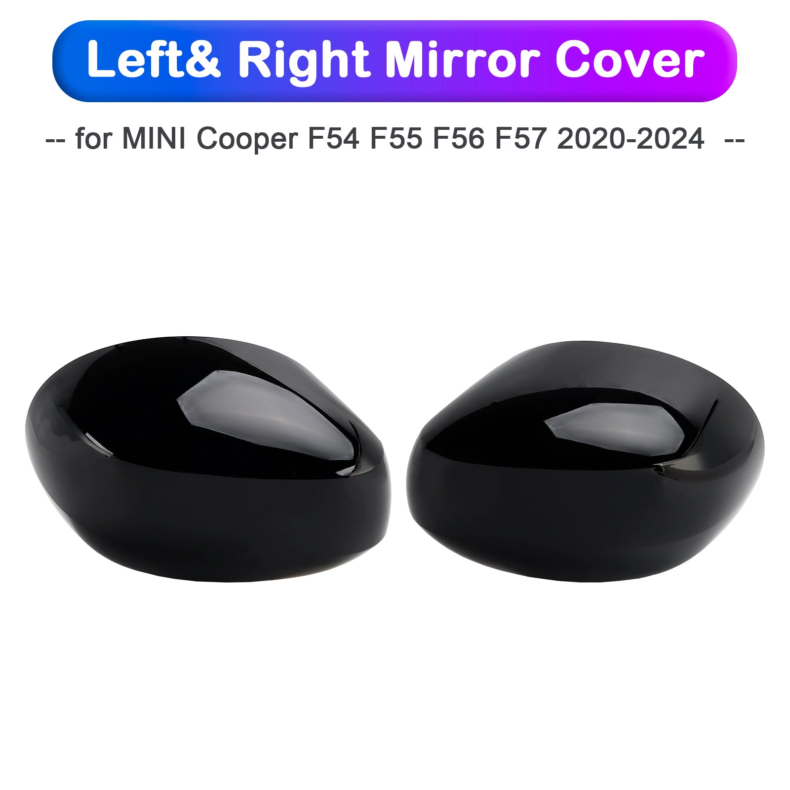 Coques de rétroviseurs gauche et droit pour MINI Cooper F54 F55 F56 F57 2020-2024