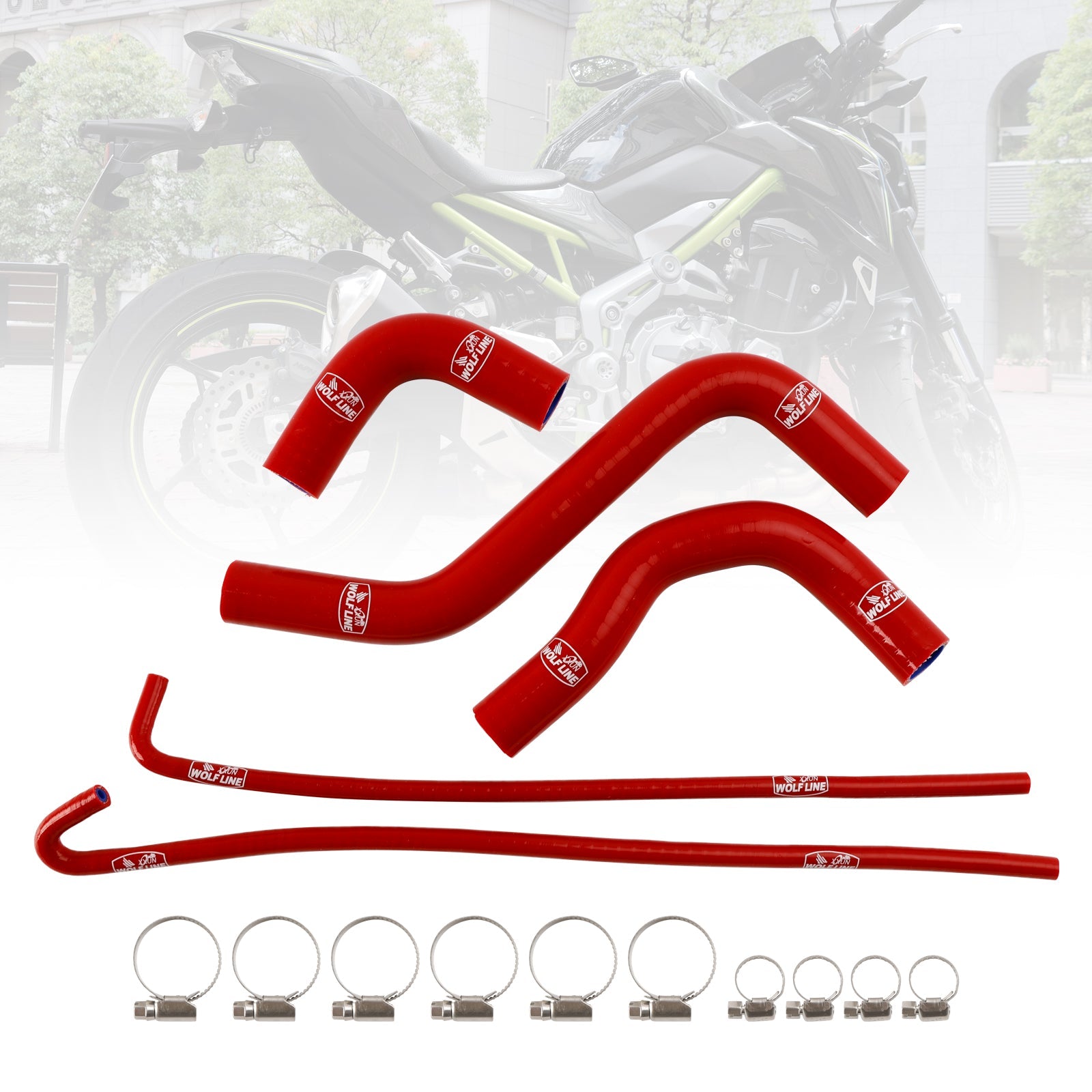 Kawasaki Z900RS 2017-2025 Komplet za hladilne goniče Kawasaki 2017-2025