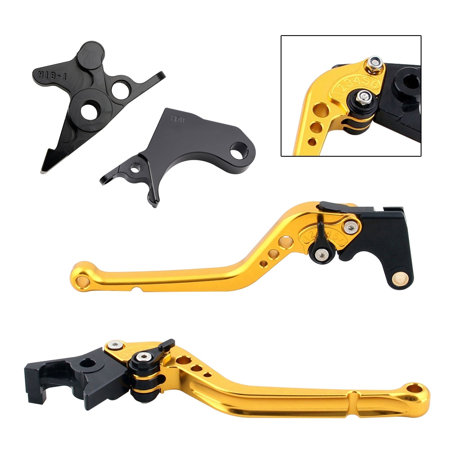 Pitkä jarru- ja kytkinvipu Honda CRF1100L Africa Twin 2022-2024