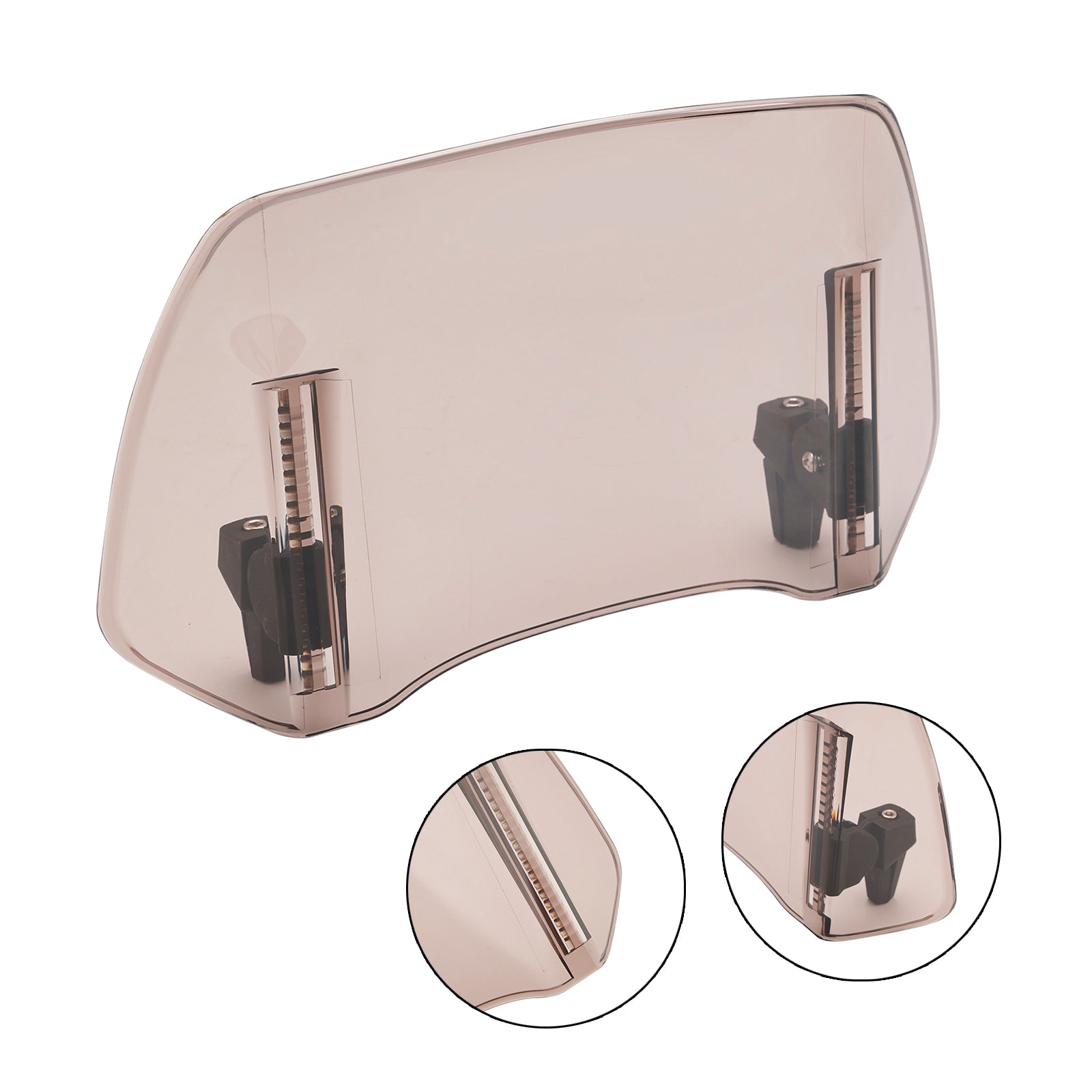 Univerzalni nastavljiv podaljšek deflektorja za vetrovnico na posnetek na vetrobranskem steklu