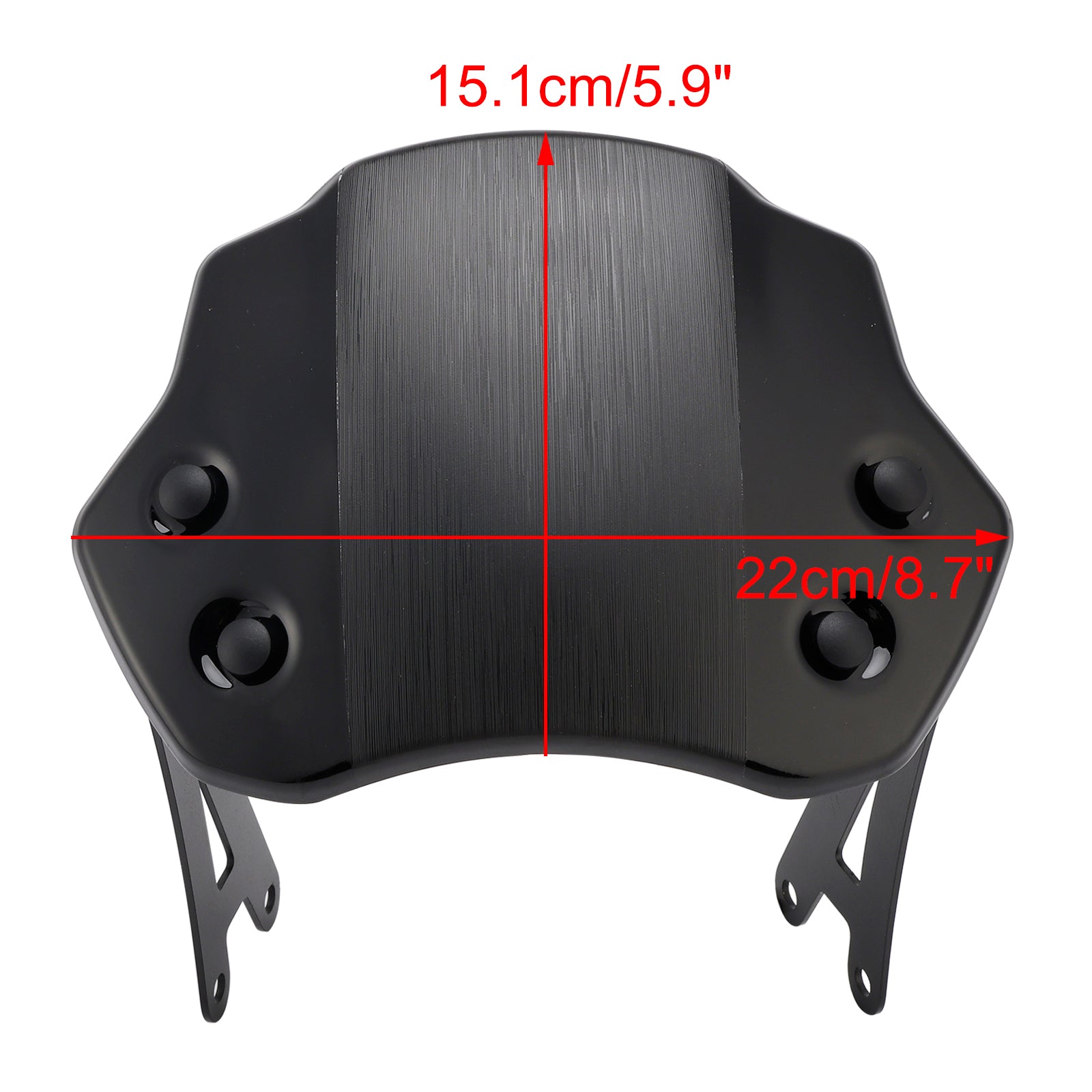 Przednia szybę dla motocykla Scrambler 400 x 2024-2025