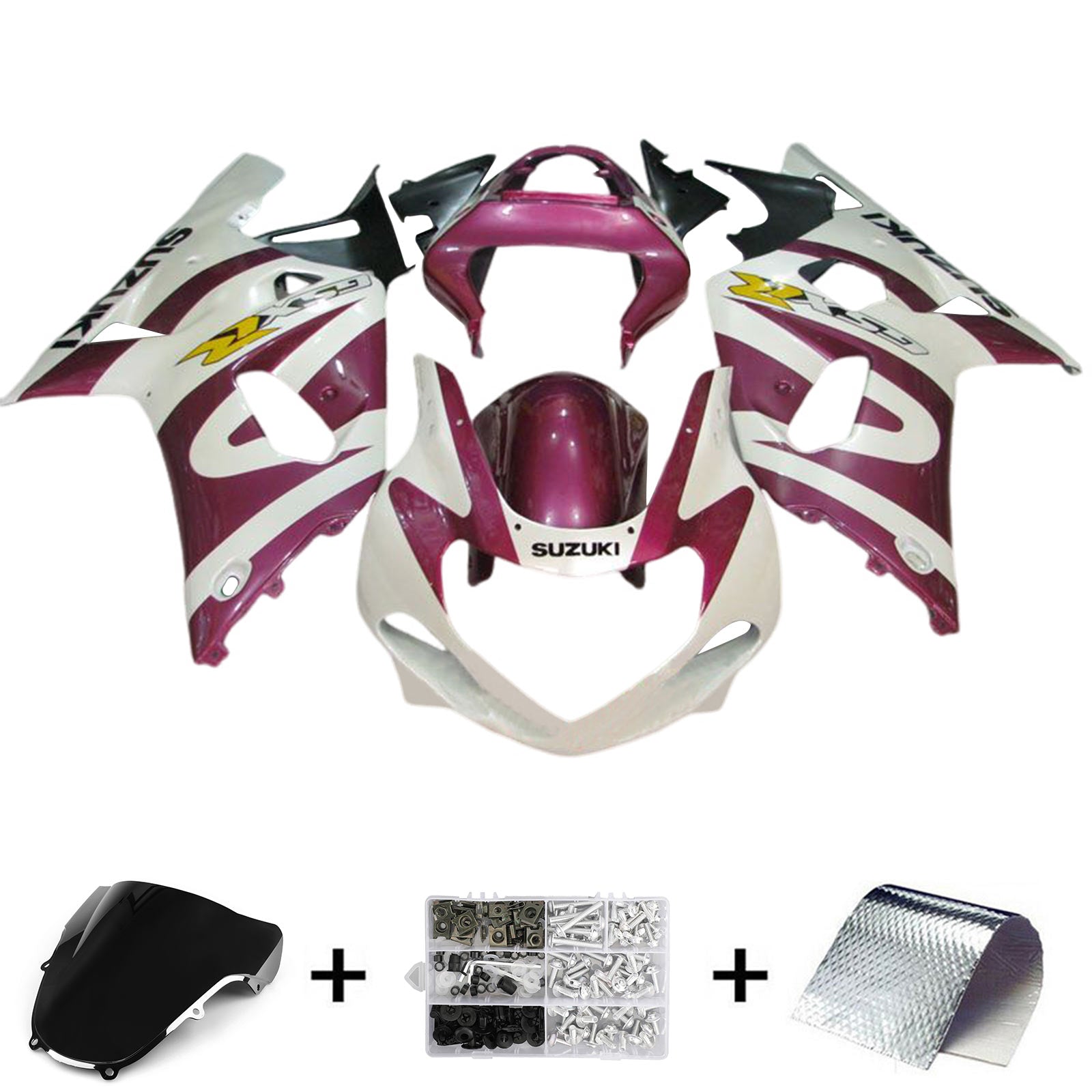 Kit carenatura iniezione carrozzeria Suzuki GSXR600 2000-2003 GSXR750 K1