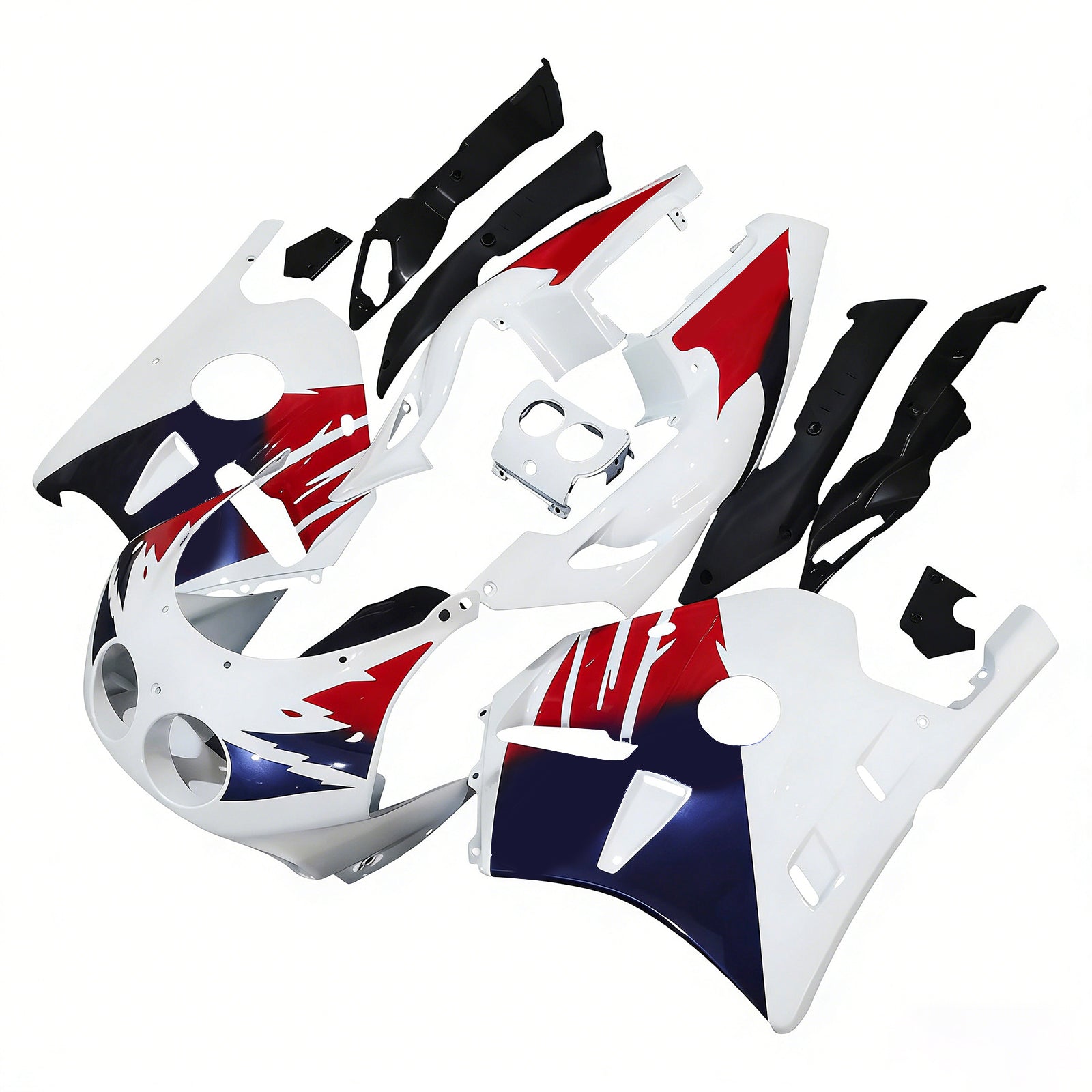 Kit de carénage injecté en plastique ABS pour Honda CBR250RR MC22 1990-1998