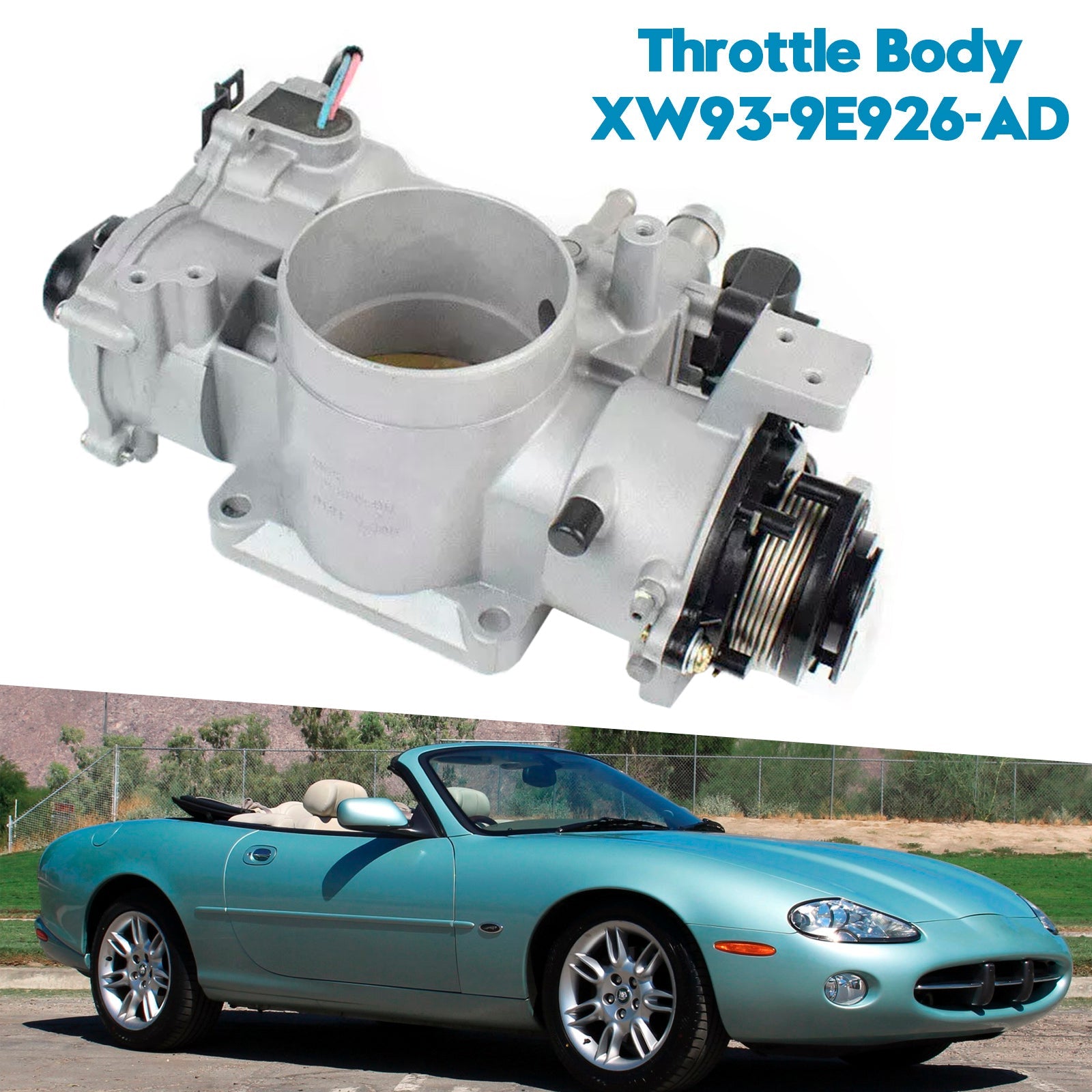 Jaguar XJ8 Vanden Plas X308 4.0L 1998-2003 Gasklephuis XW93-9E926-AD
