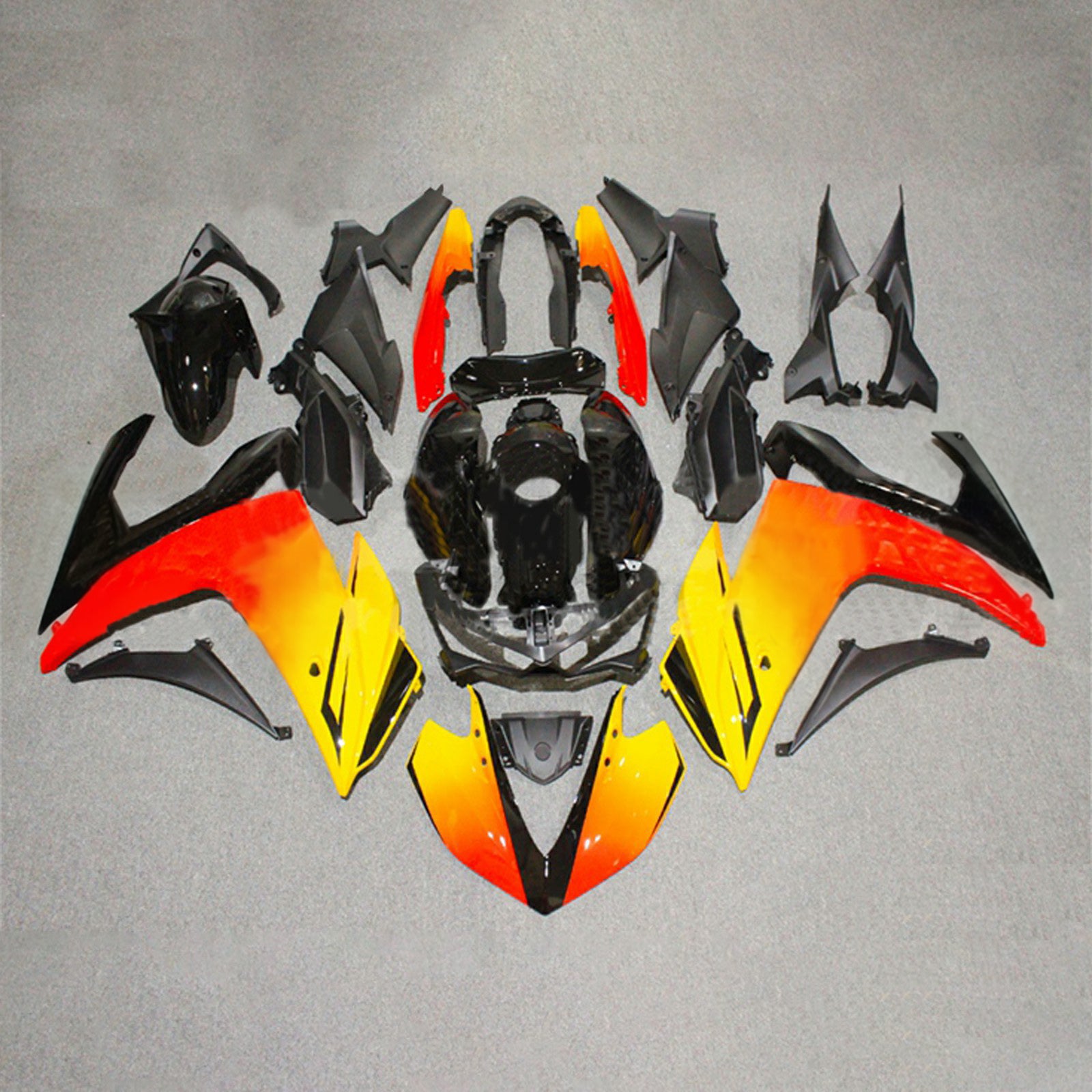 Kit de carénage en plastique ABS injecté pour Yamaha YZF-R3 2014-2018 R25 2015-2017