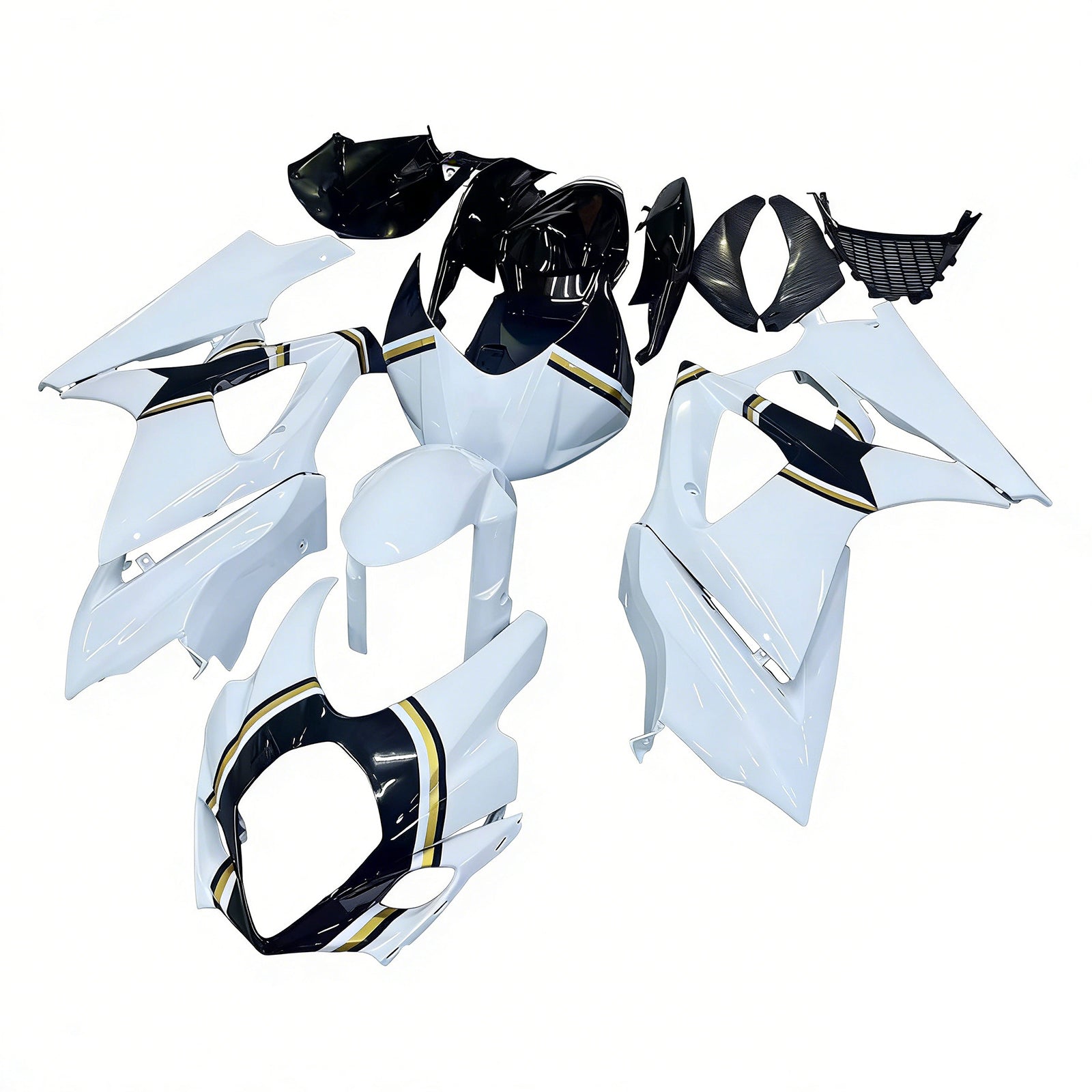 Kit de carénage par injection, carrosserie en plastique ABS, compatible avec Suzuki GSXR1000 2007-2008