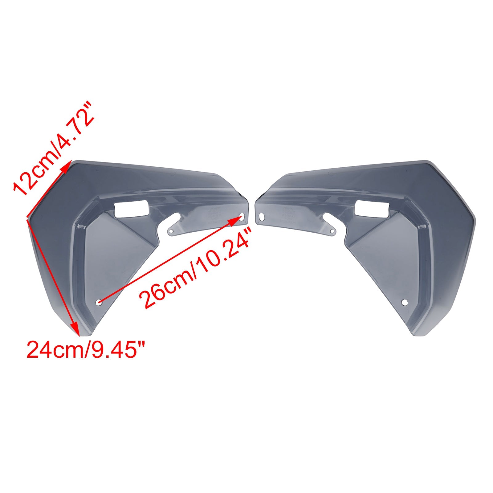 Panele boczne szyby przedniej kompatybilne z BMW R1300GS ADV 2025-2026