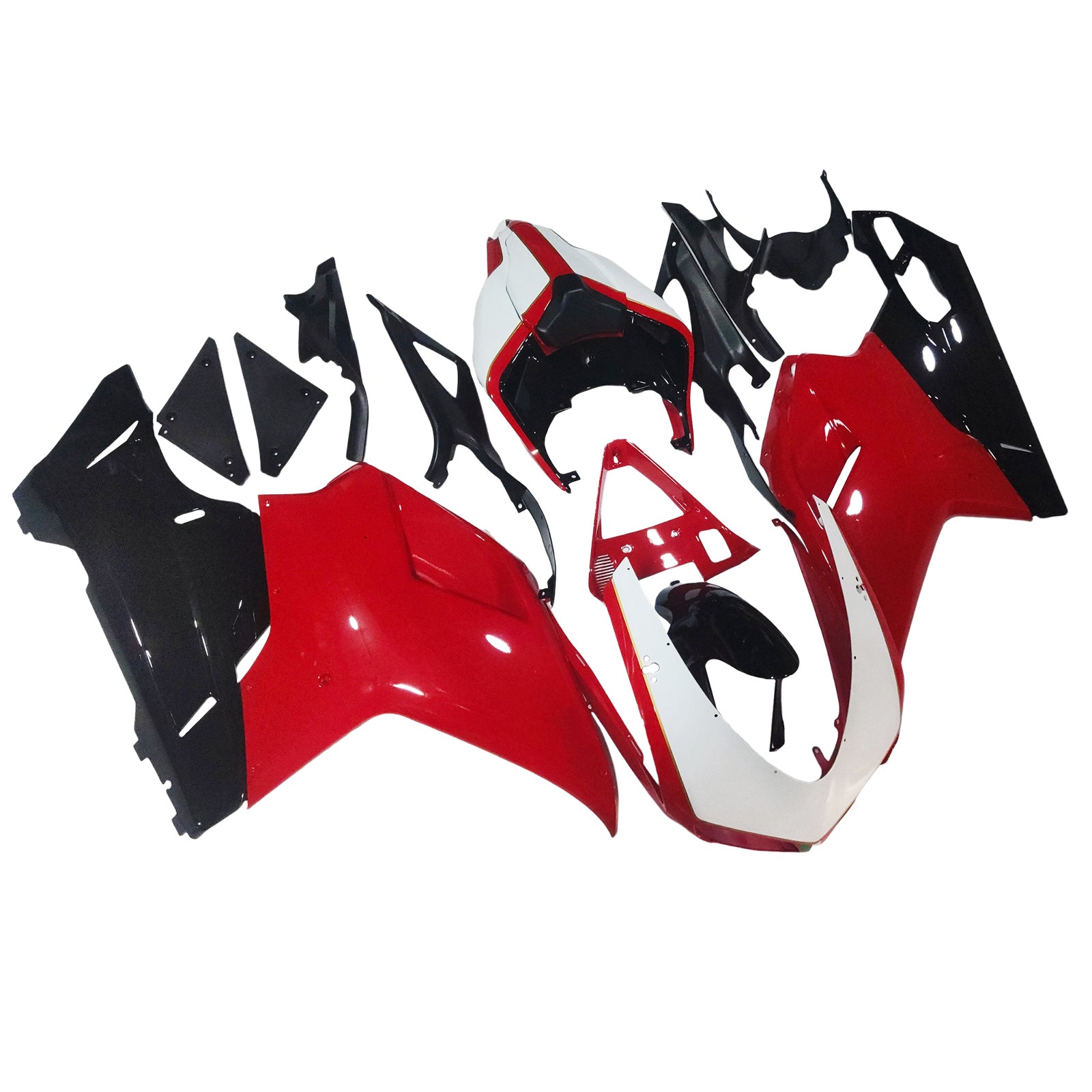 Carénage Kit Carrosserie ABS fit Pour Ducati 1098 1198 848 2007-2011