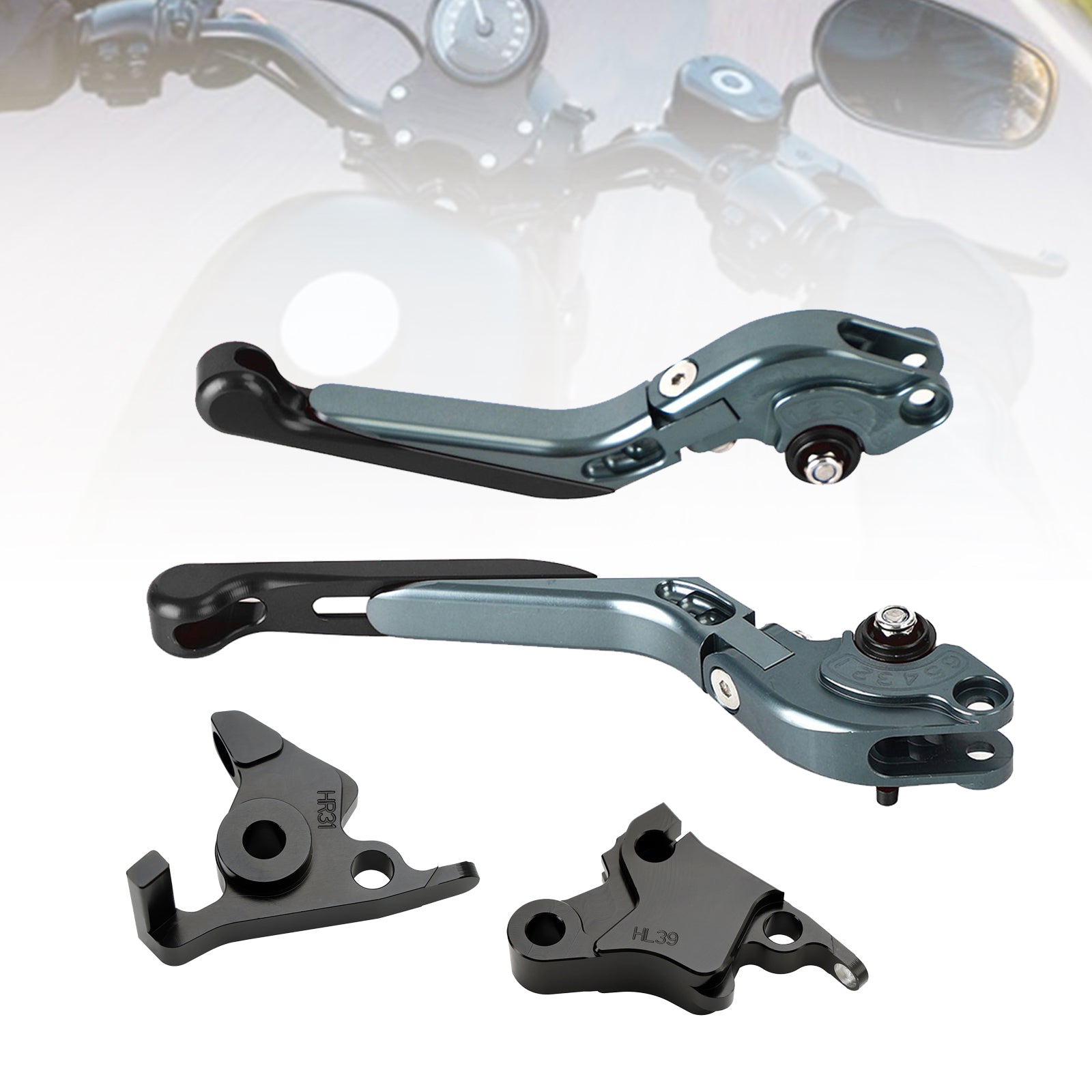 Levier de frein d'embrayage réglable pour CFMOTO 450SS 450SR 21-23 450NK 23-24