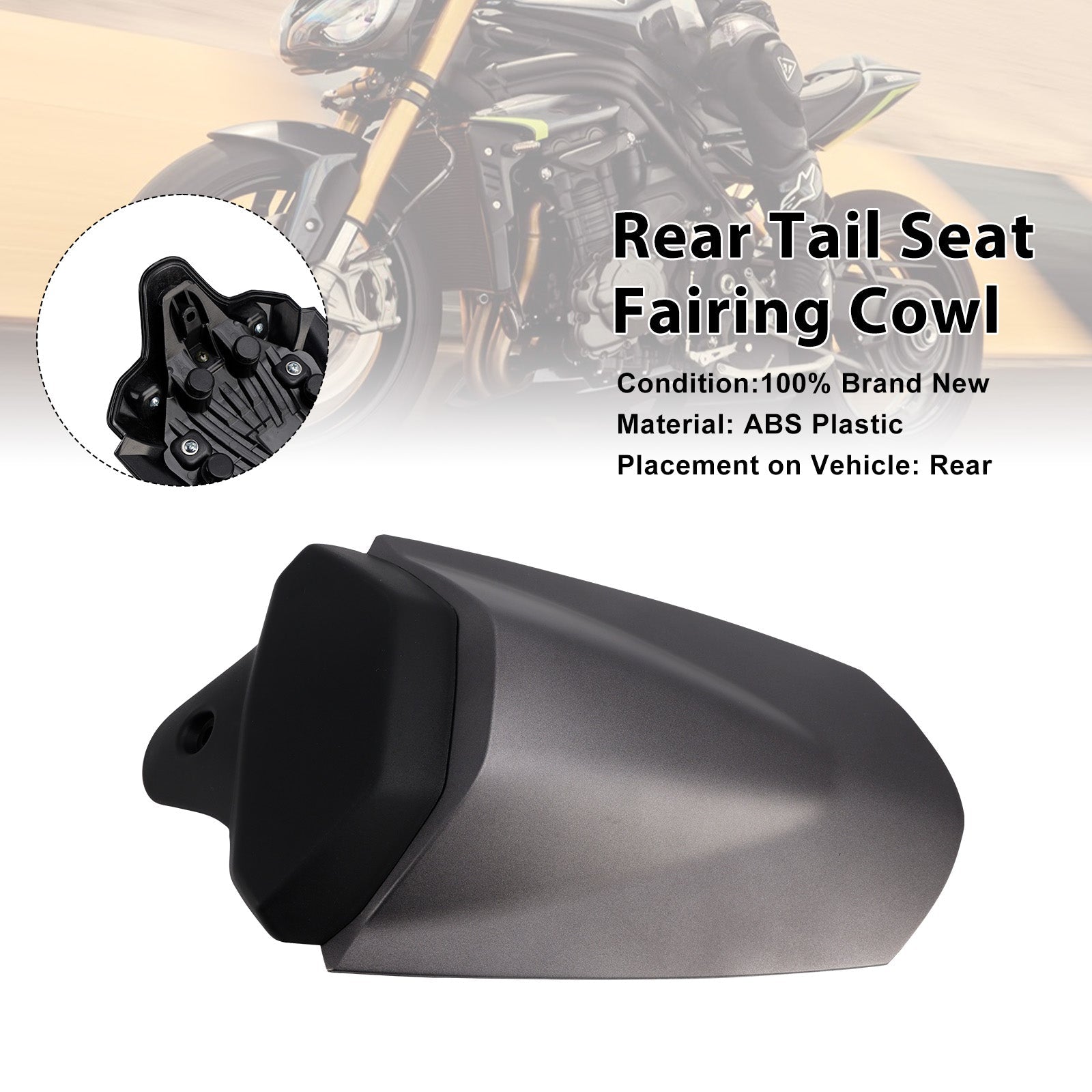 Carénage arrière de selle pour Speed Triple 1200 RS (2025-2026)