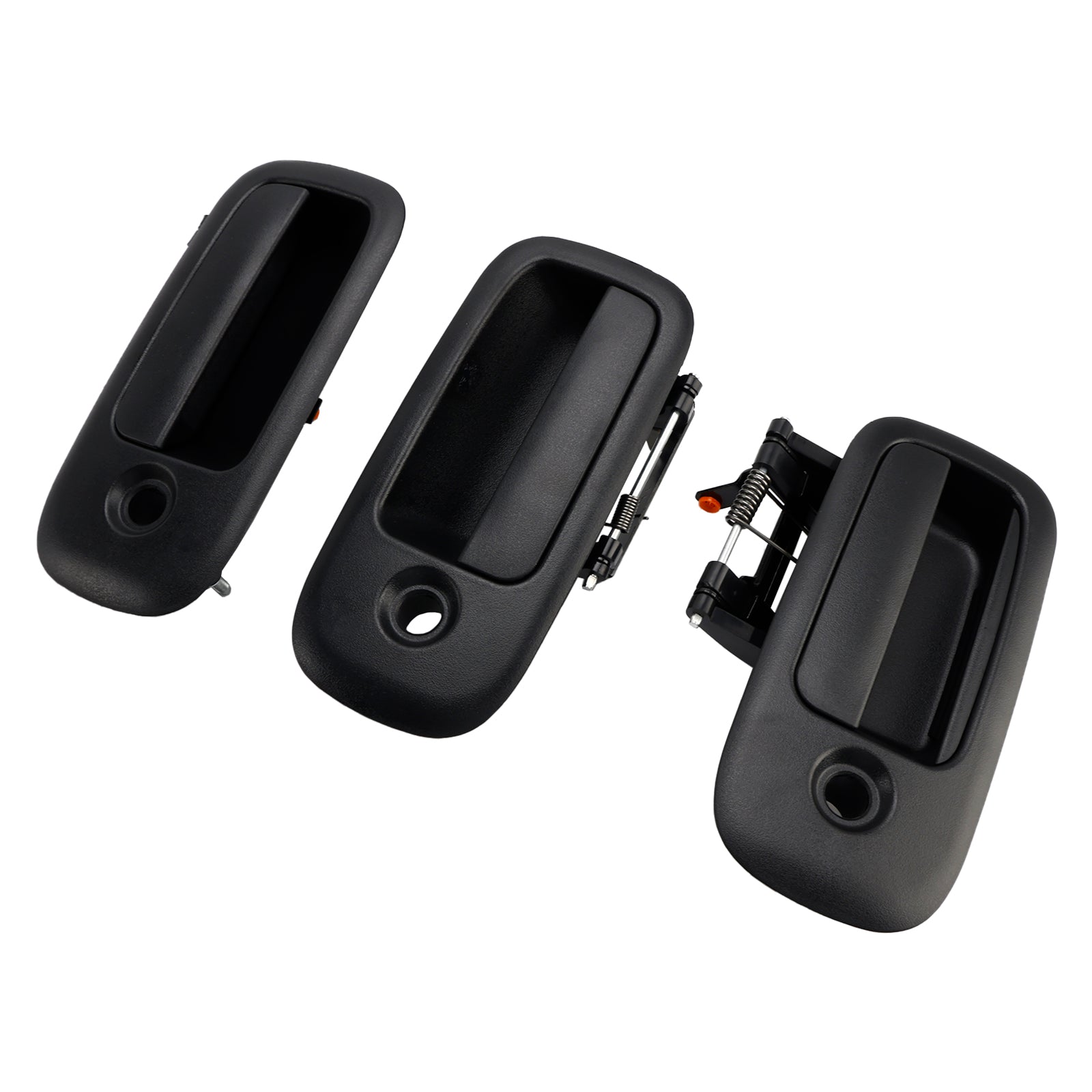Set di 3 maniglie per porte anteriori esterne per Chevrolet Express 1500 2500 1996-2009