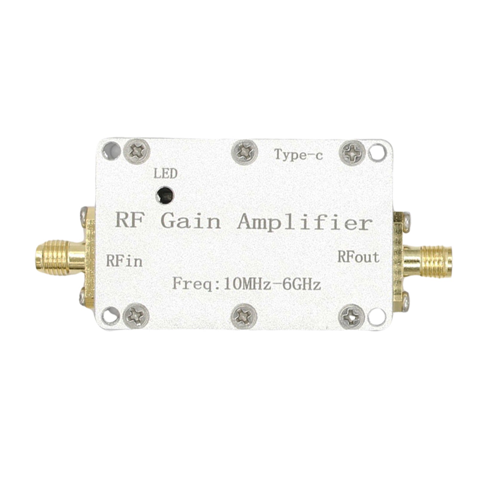 Amplificador RF 10M-6GHz 10dB 20dB 30dB 40dB 40dB Recepción Amplificador a alta ganancia