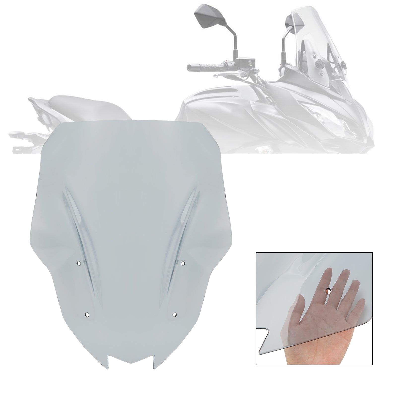 Protector de guardado de ventana para Kawasaki Versys 650 2022-2023