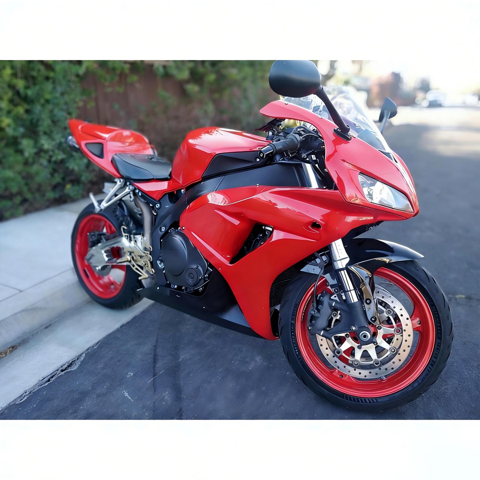 Kit de carénage injecté en plastique ABS pour Honda CBR1000RR 2006-2007