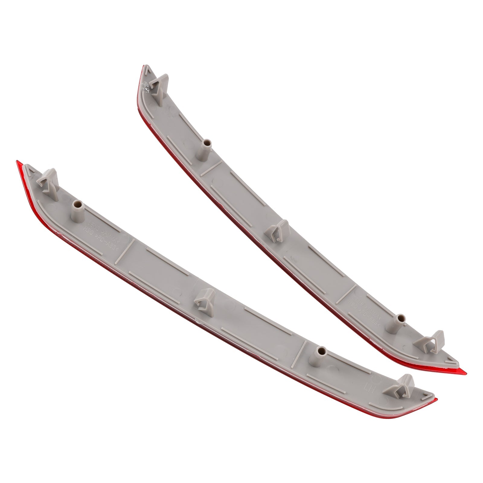 Reflector de parachoques trasero izquierdo y derecho rojo para GMC Terrain 2018-2024