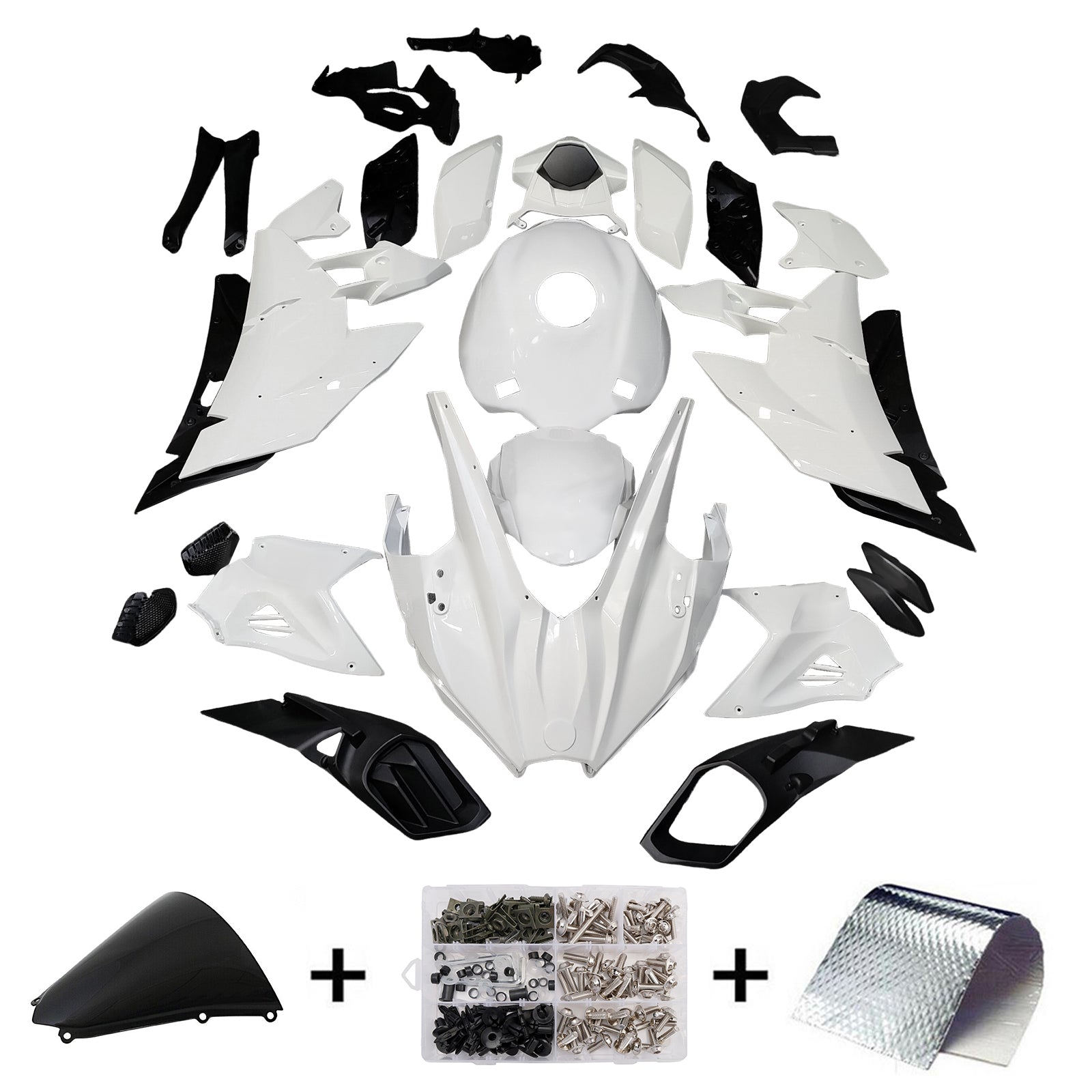 Kit per carenatura per iniezione ABS per Kawasaki Ninja H2 2015-2022