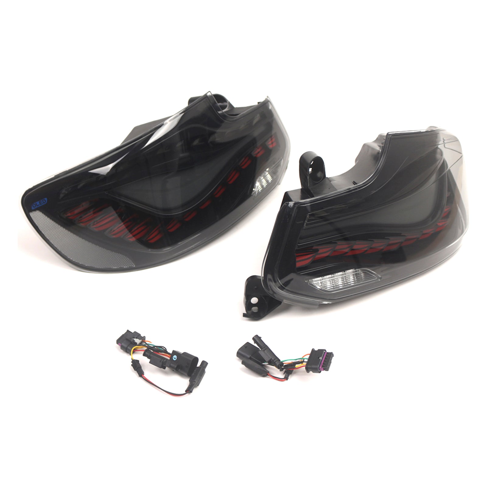 Ensemble de feux arrière à LED fumés L&amp;R pour BMW 2 F22 F23 F87 14-20