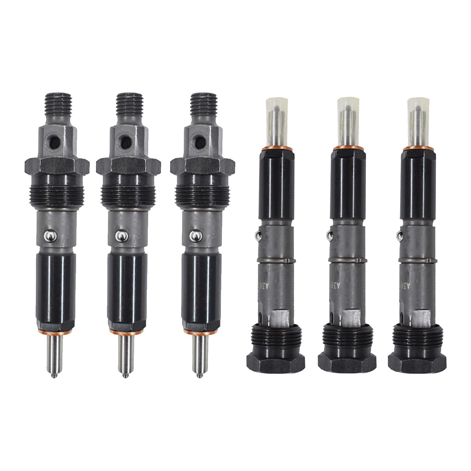 Injecteur de carburant (6 pièces) pour Dodge D250 D350 Cummins 5.9L 12V (1989-1993) - Référence : 0432131837 3919350