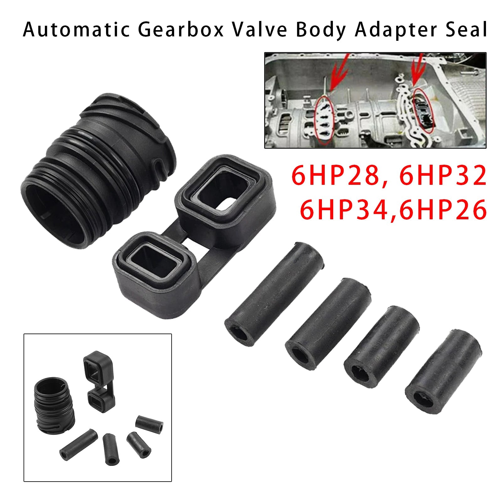 Kit de joints d'adaptation pour corps de soupapes de boîte de vitesses automatique BMW 6 vitesses 6HP26 28 32 34