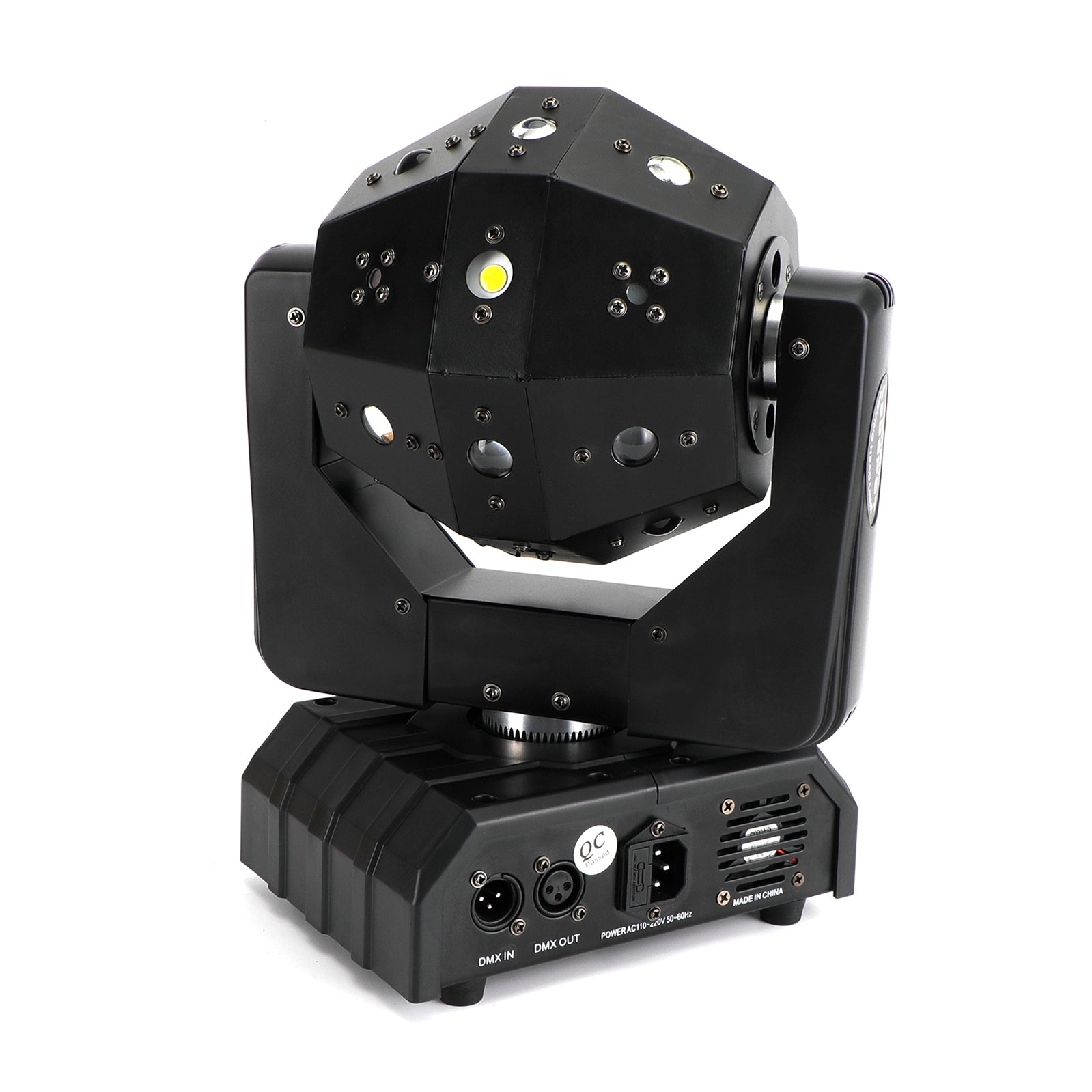 RGBW 3 en 1 LED efecto de iluminación láser fiesta DMX DJ luz de escenario cabeza móvil