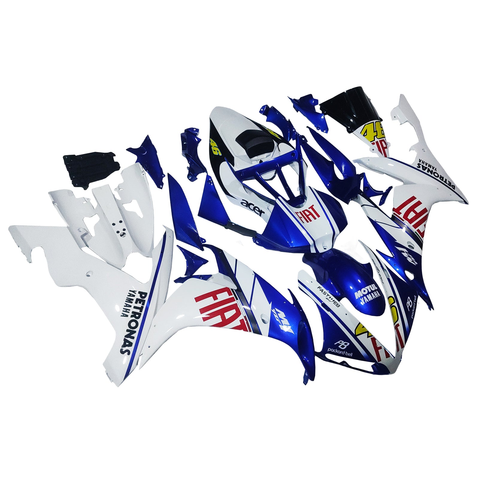 Injectie kuipkit, ABS Plastic Body voor Yamaha YZF 1000 R1 2004-2006