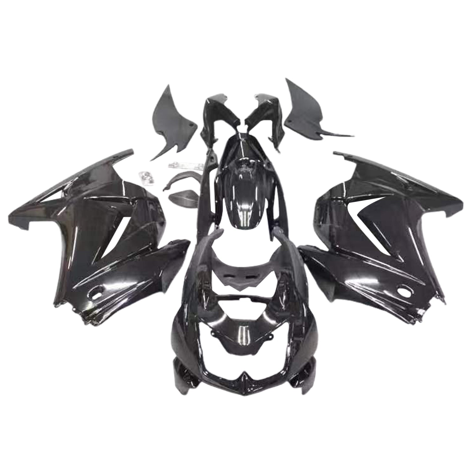 Kit de carénage injecté en plastique ABS pour Kawasaki EX250 Ninja250R 2008-2012