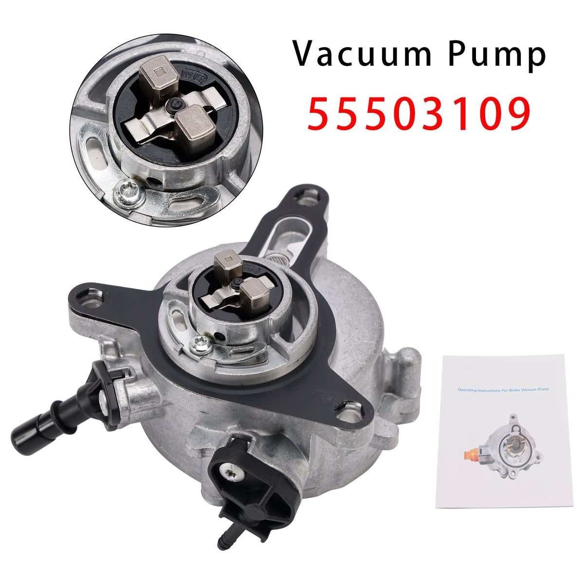 Rembekrachtiger Vacuümpomp voor Chevrolet Tracker Onix 1.2L 55503109 55495082