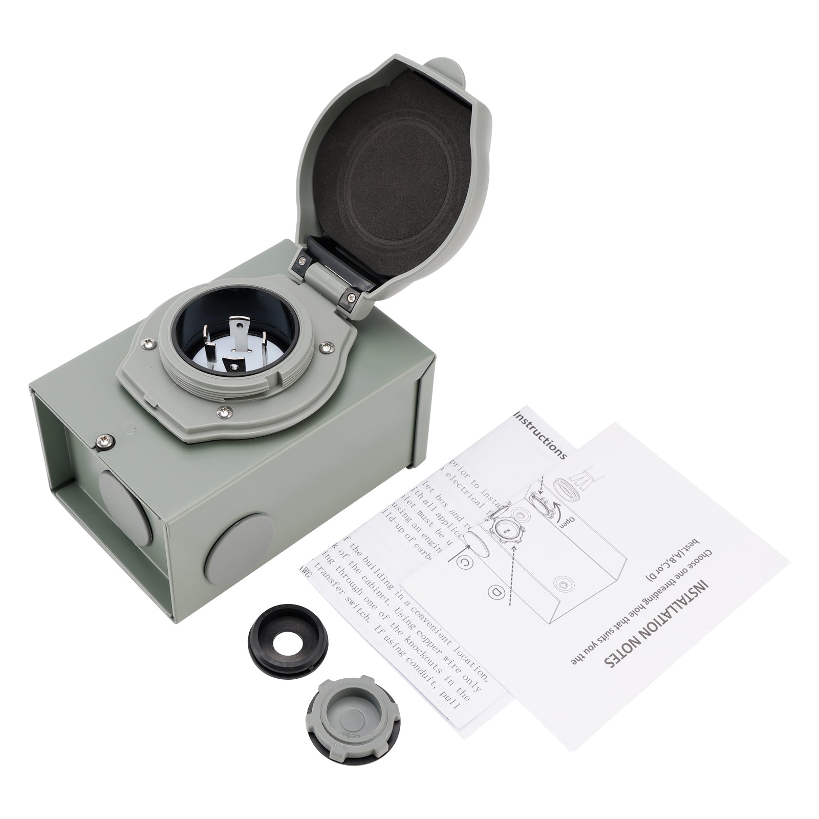 Boîtier d'entrée pour générateur de VR 30 A NEMA SS2-50P, 125/250 V