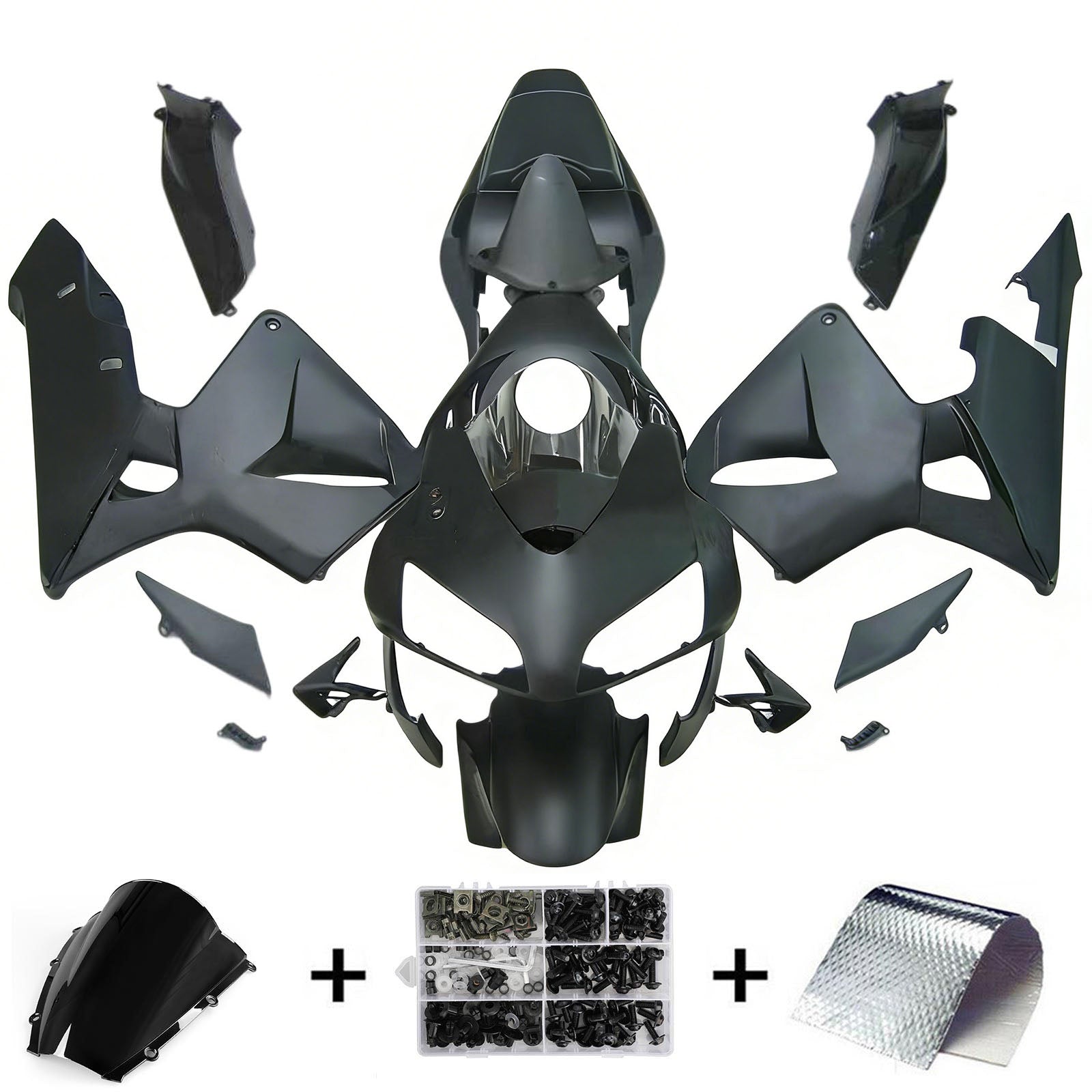 Kit de carénage par injection, carrosserie en plastique ABS pour Honda CBR600RR 2003-2004 F5