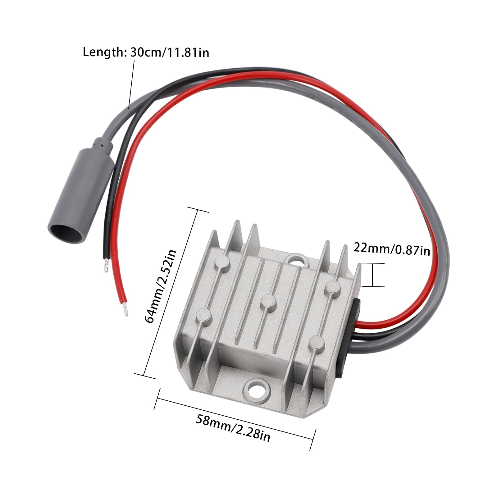 Mini adaptateur 12 V CC, convertisseur élévateur de tension 12 V/24 V vers 30 V, 3,5 A, 105 W, fonction Smart Boost