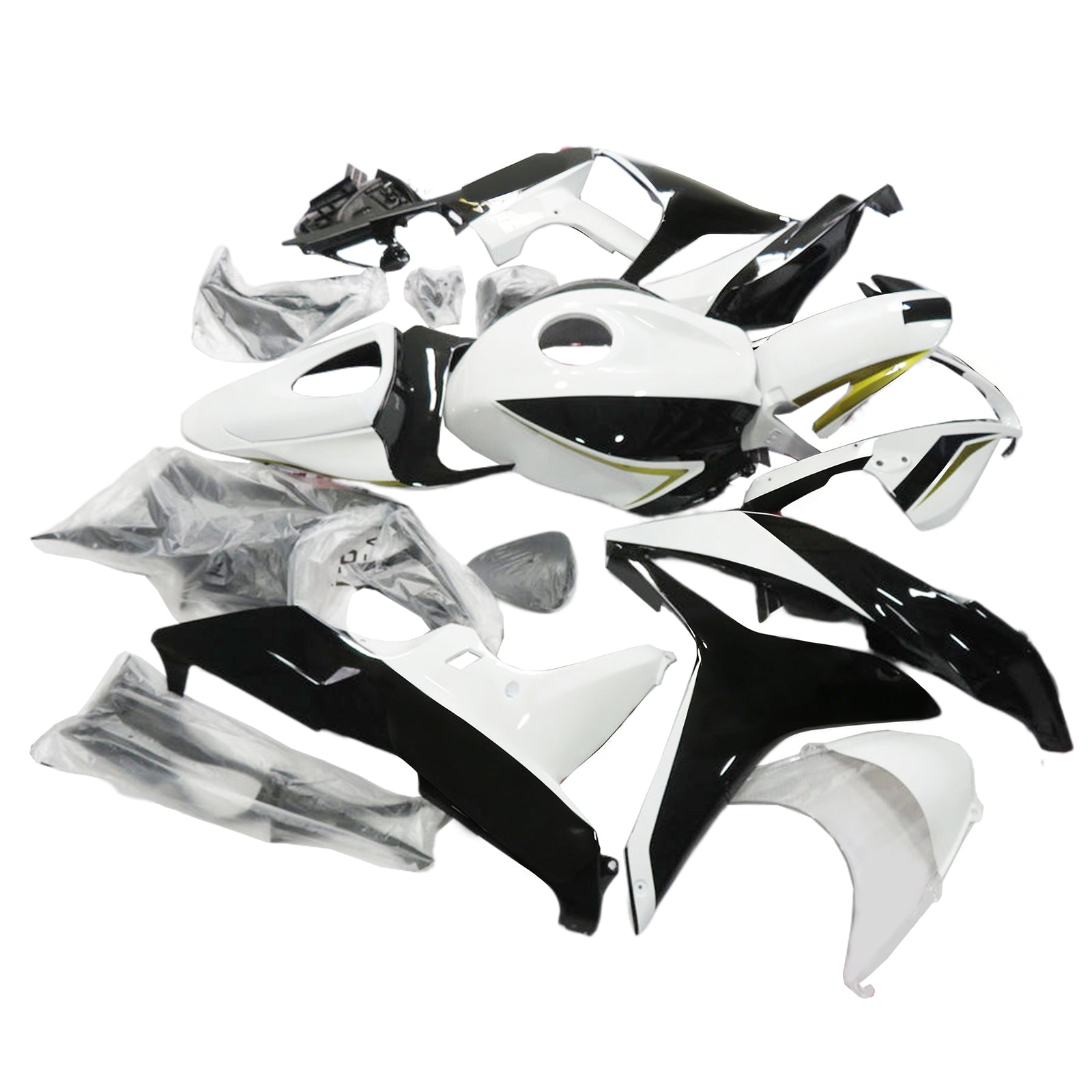 Injection carénage Kit carrosserie plastique ABS fit pour Honda CBR600RR 2007-2008