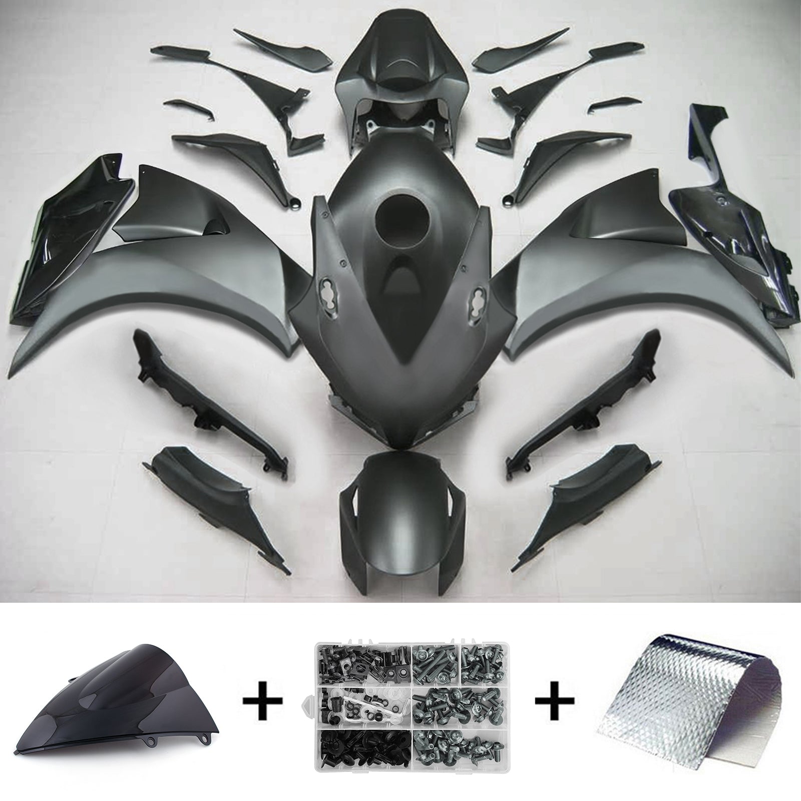 Kit de carénage par injection, carrosserie en plastique ABS pour Honda CBR1000RR 2012-2016