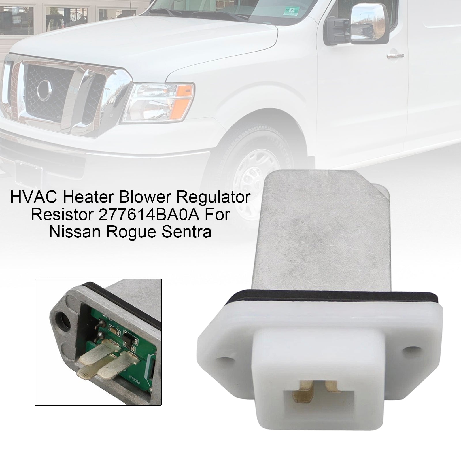 Rezystor regulatora dmuchawy nagrzewnicy/klimatyzacji 277614BA0A dla Nissan Rogue Sentra
