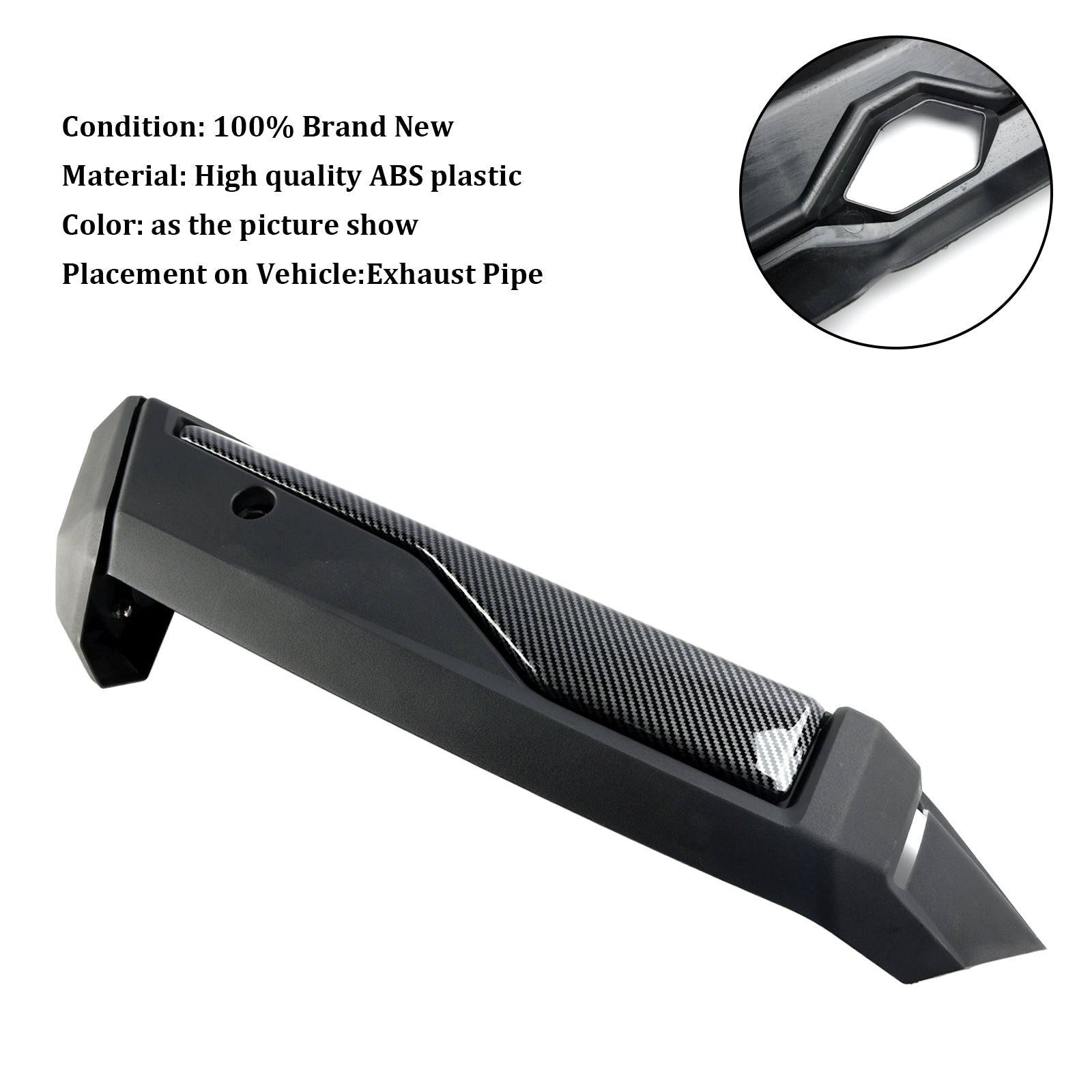 Coque de protection du bouclier thermique du tuyau d';échappement Honda Forza 350 NSS350 2021-2024