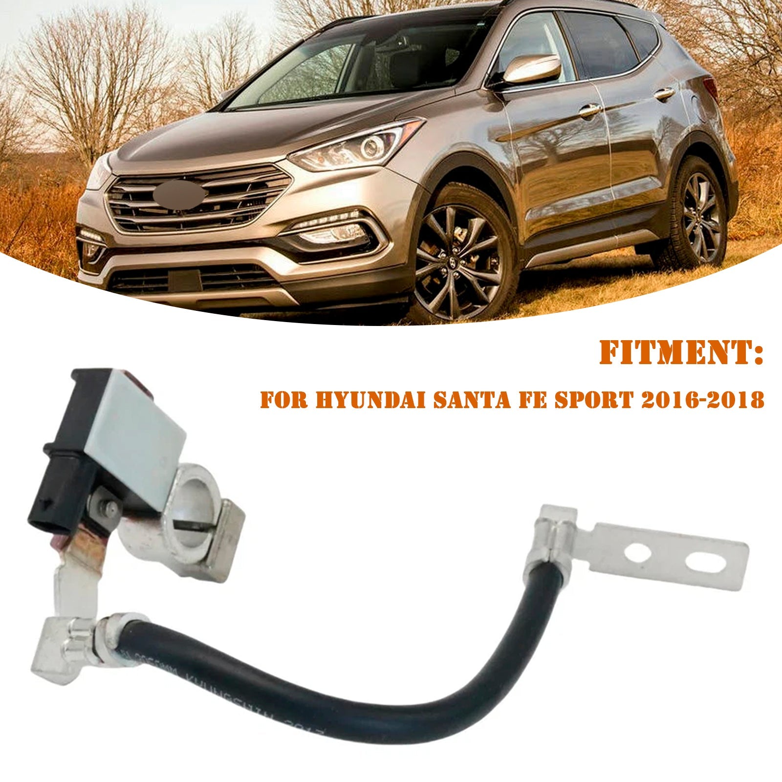 Câble de capteur de masse de batterie 371804Z500 pour Hyundai Santa Fe Sport 2016-2018