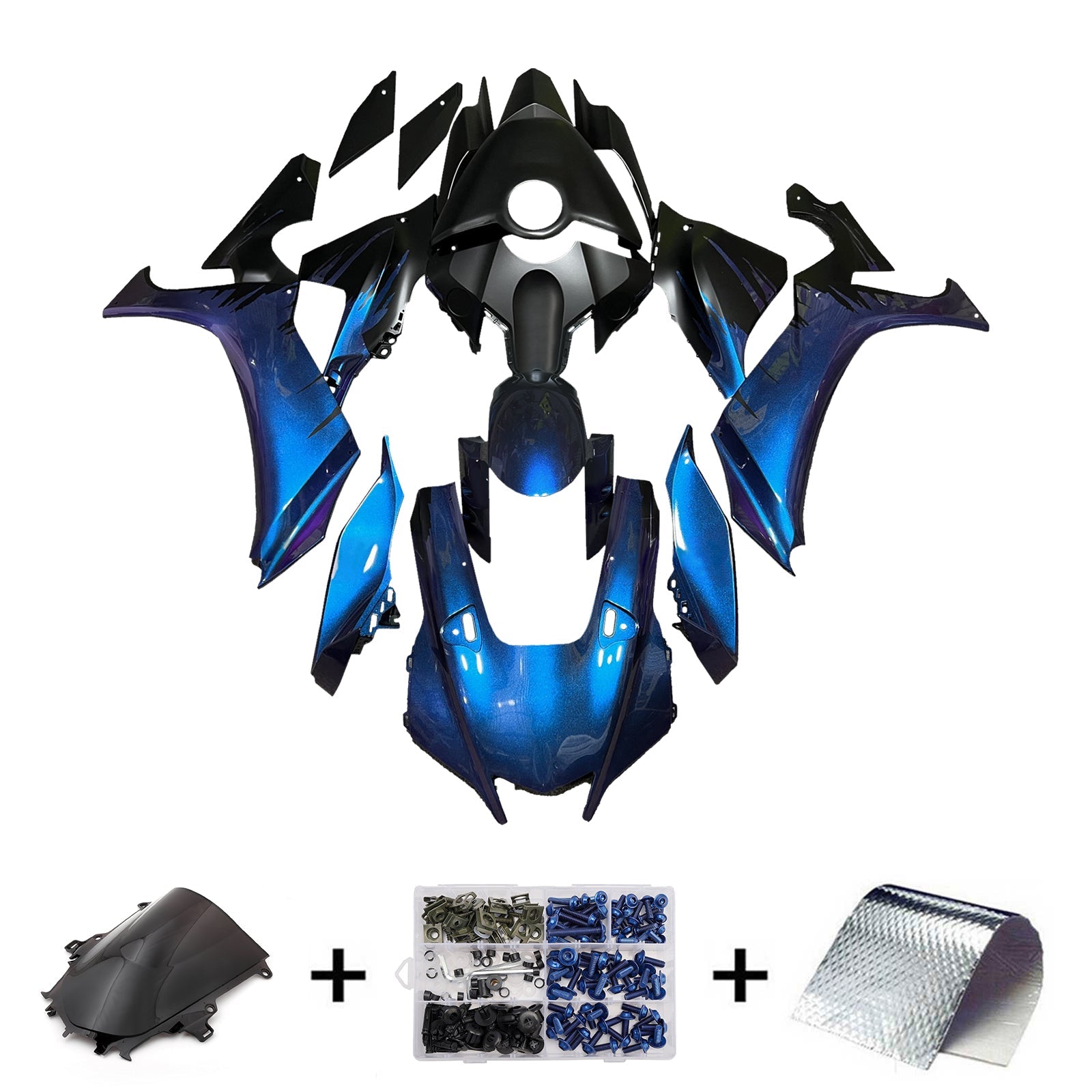 Kit carena iniettata in plastica ABS per Yamaha YZF-R1 2020-2025