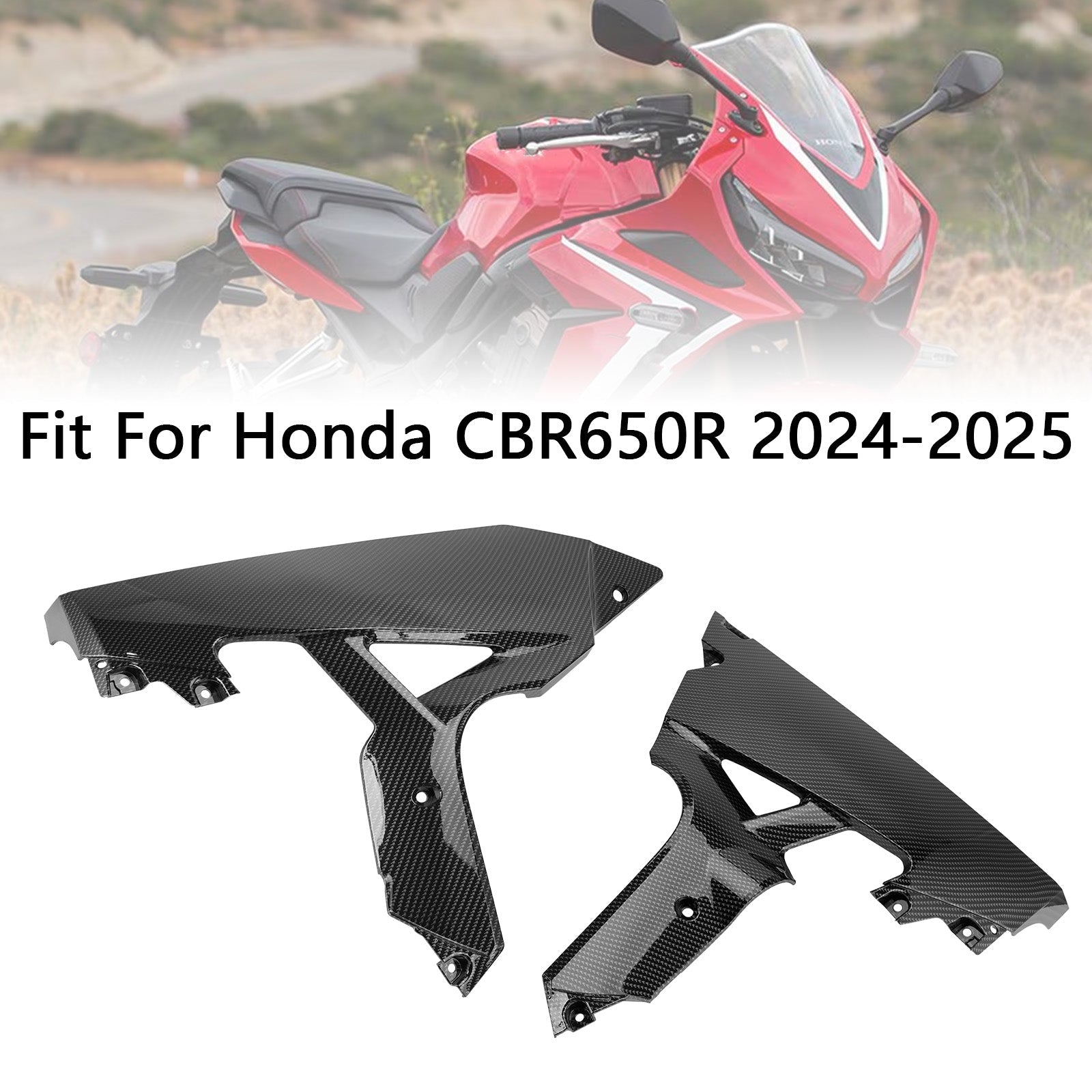 Honda CBR650R 2024-2025: n sivuttaishallintapaneeli