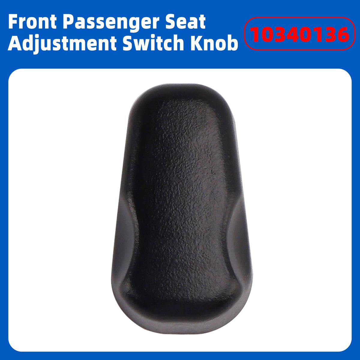 Bouton de réglage du siège passager avant pour Chevrolet 2006-2016 10340136