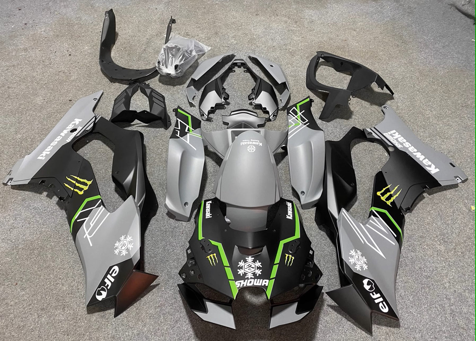 Kit Carenado Inyección Kawasaki ZX-10R ZX-10RR 2021-2024 Carrocería Plástico ABS