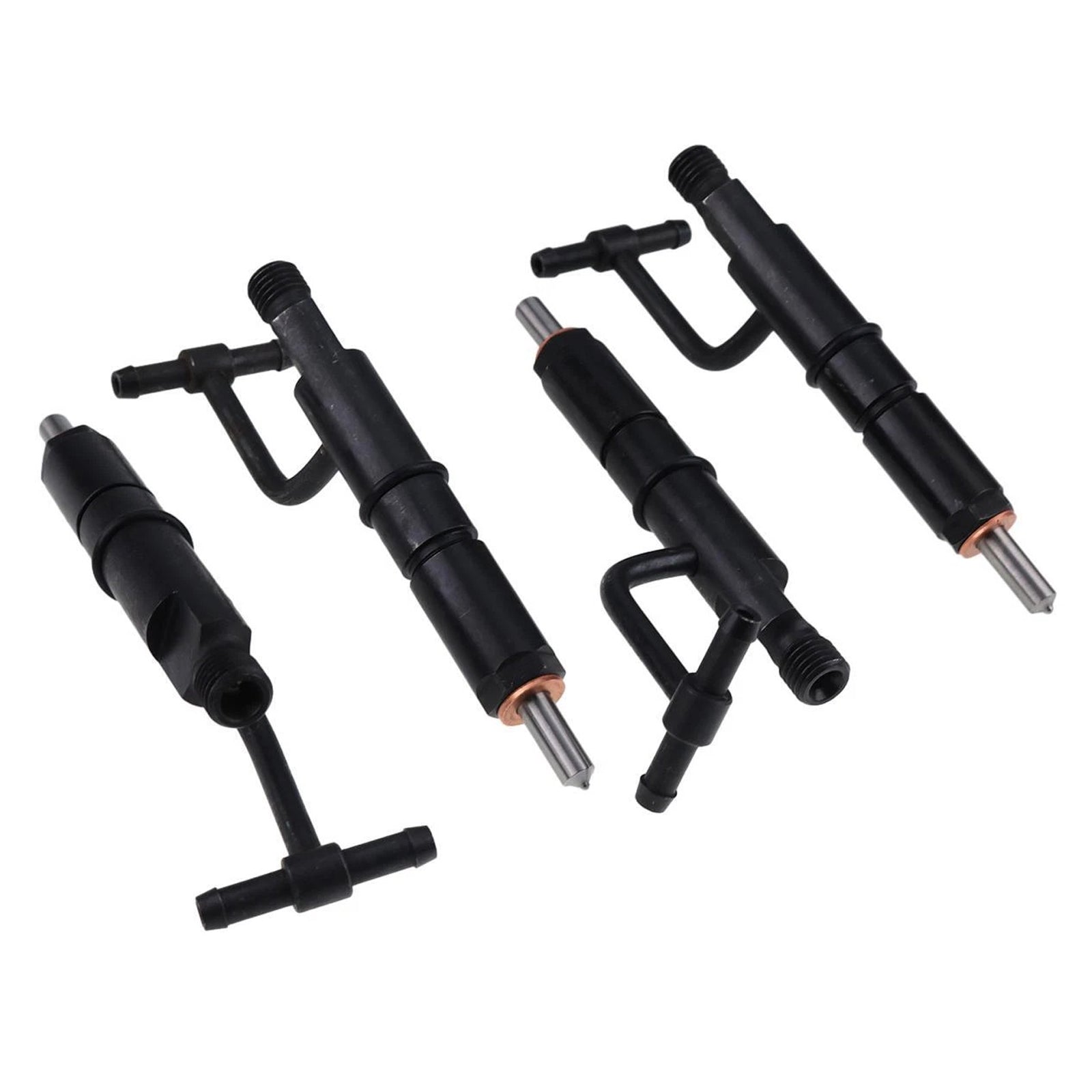 4x iniettore di carburante per Mustang Bobcat 843 853 960 2060 Isuzu 4JB1 6646906