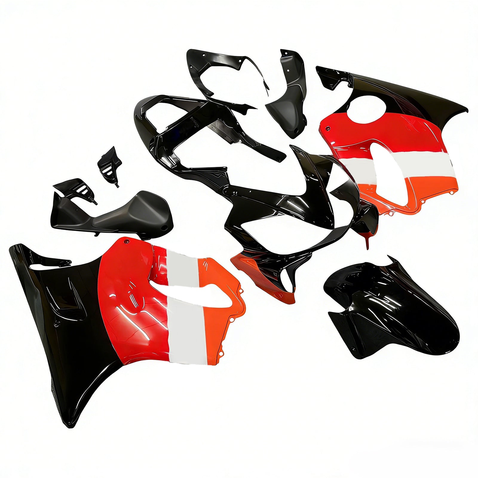 Kit de carénage par injection, carrosserie en plastique ABS, compatible avec Honda CBR600 F4i 2001-2003
