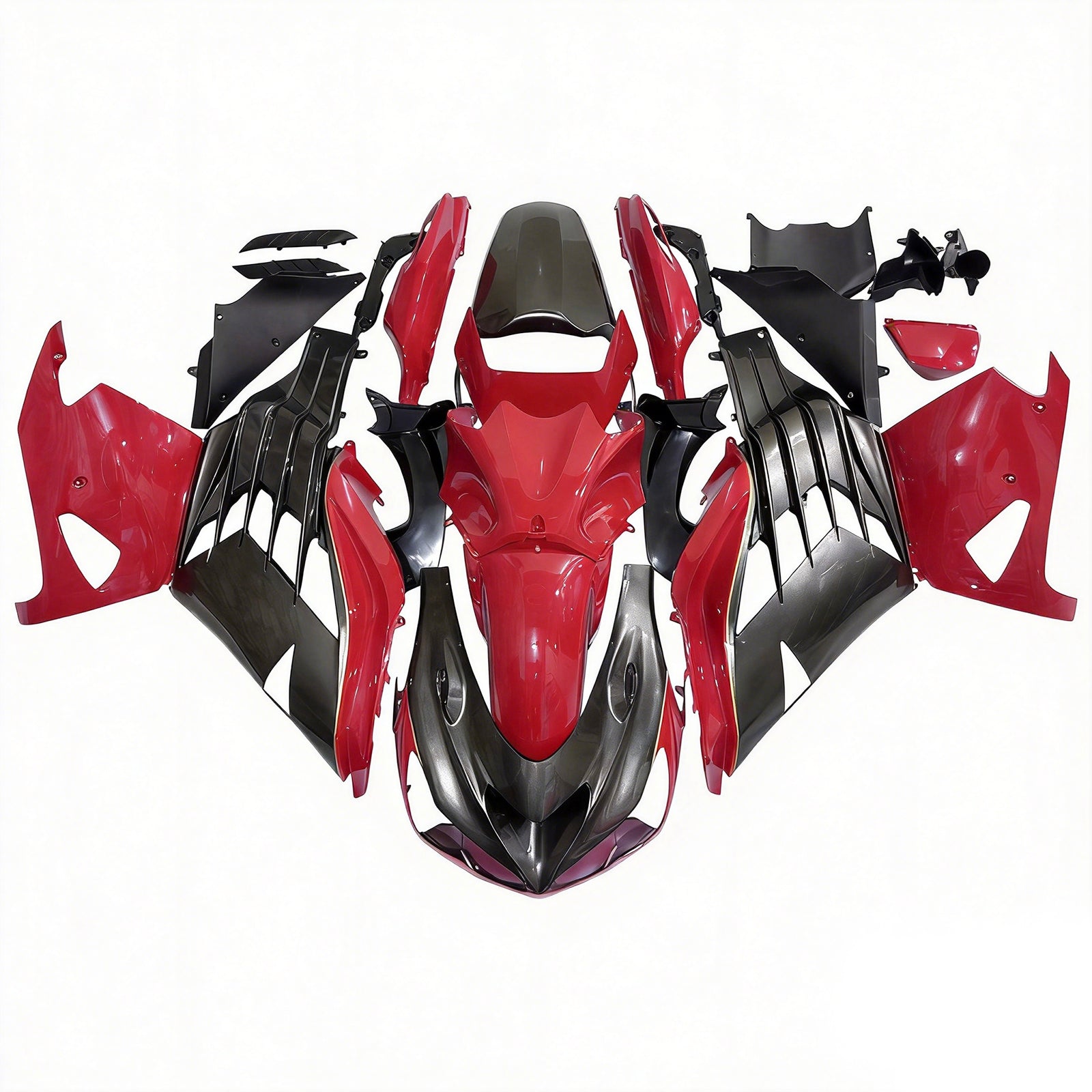 Injection carénage Kit carrosserie fit pour Kawasaki ZX14R ZZR1400 2012-2026