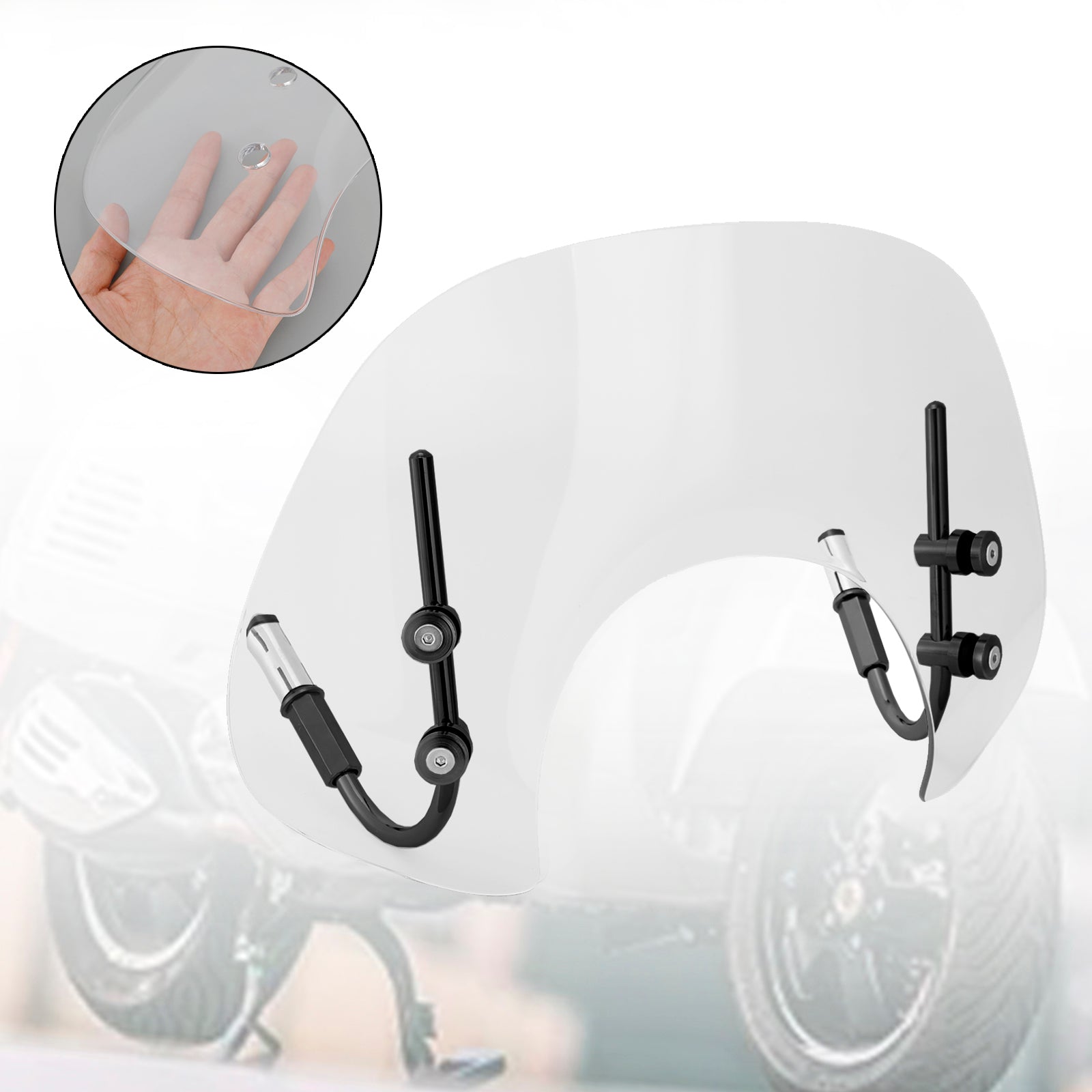 Pare-brise court Vespa GTS250 GTS300 2017-2022