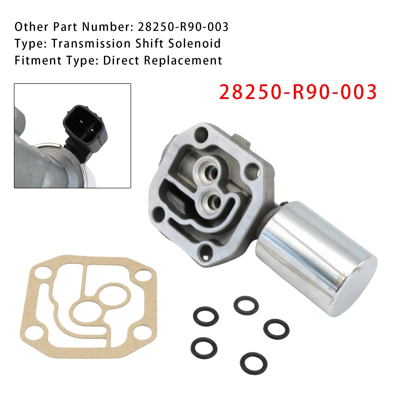 Zawór elektromagnetyczny zmiany biegów 28250-R90-003 dla Honda CR-V 2.4L 2012-2014