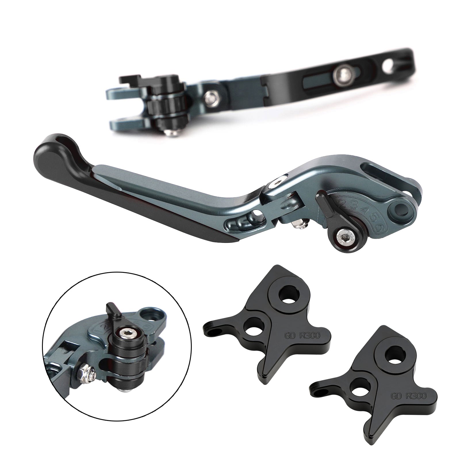 Palanca de freno de embrague ajustable Kymco AK550 2017-2022