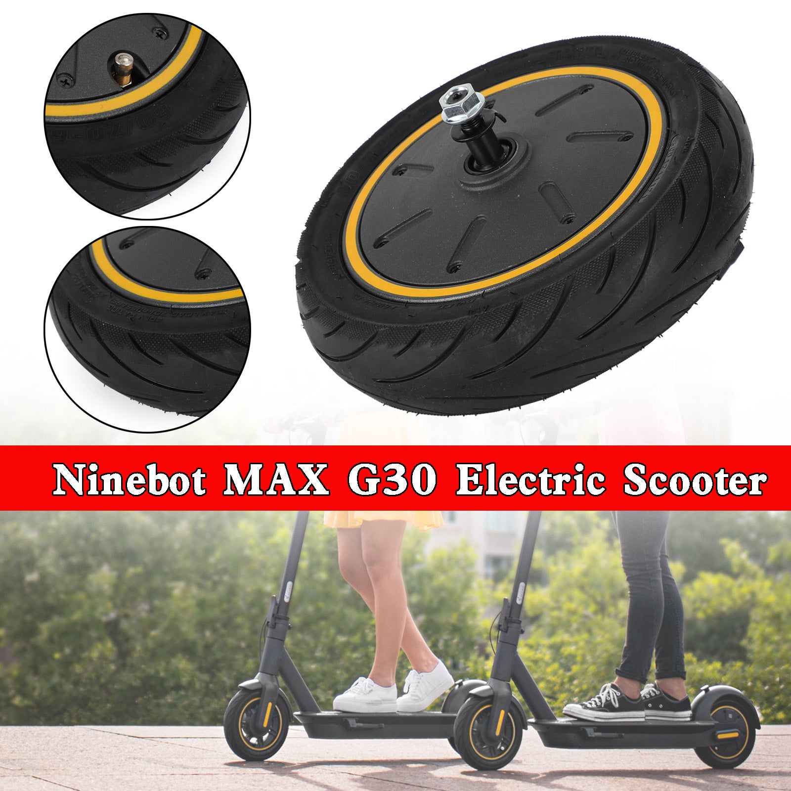 Motor de tracción trasera de repuesto de 350w para scooter Segway ninebot Max G30