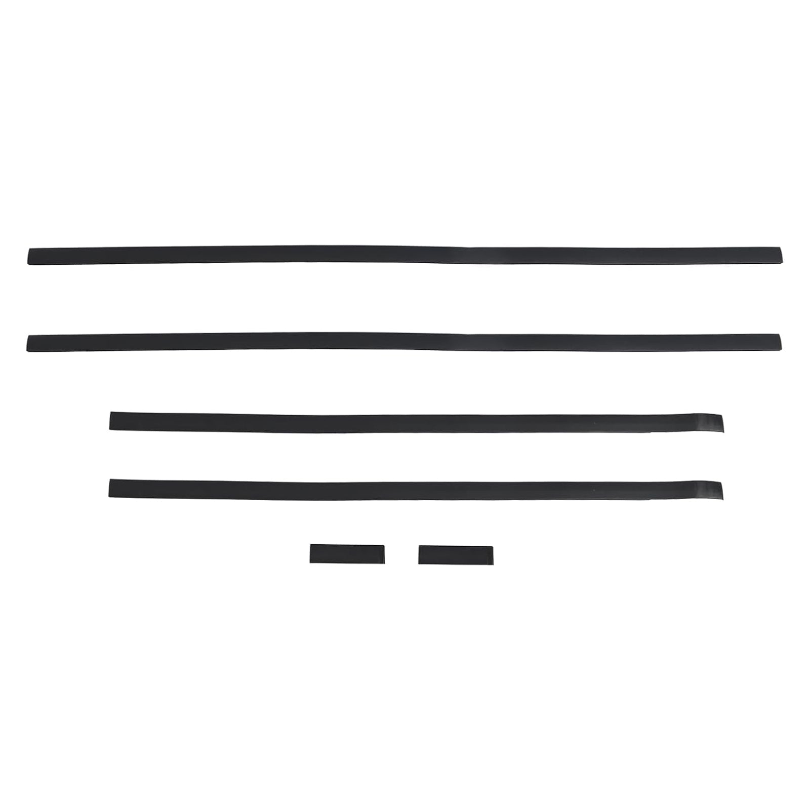 Joint d'étanchéité de toit (6 pièces) pour Toyota 4Runner 2010-2024 : références 75552-35070 et 75551-35080