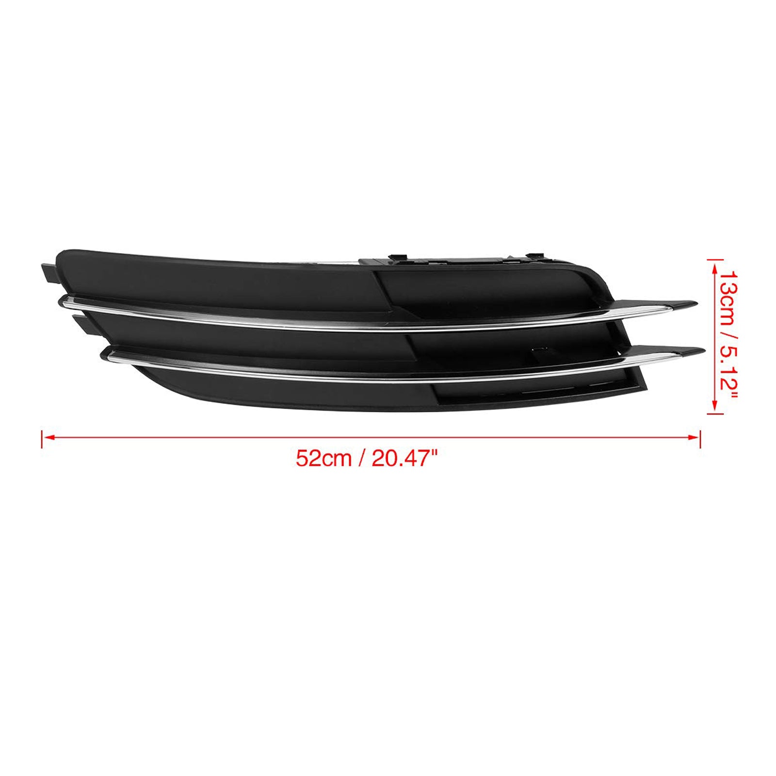 Linksvoor Bumper Grill Voor Audi A6 C7 2011-2014 Mistlamp 4G0807681