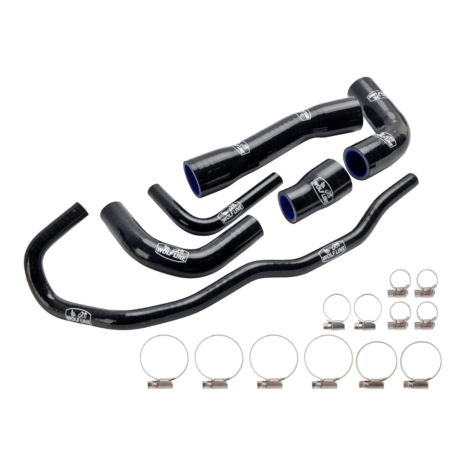 Kit de durites de refroidissement en silicone pour radiateur BMW S1000XR 2021-2024